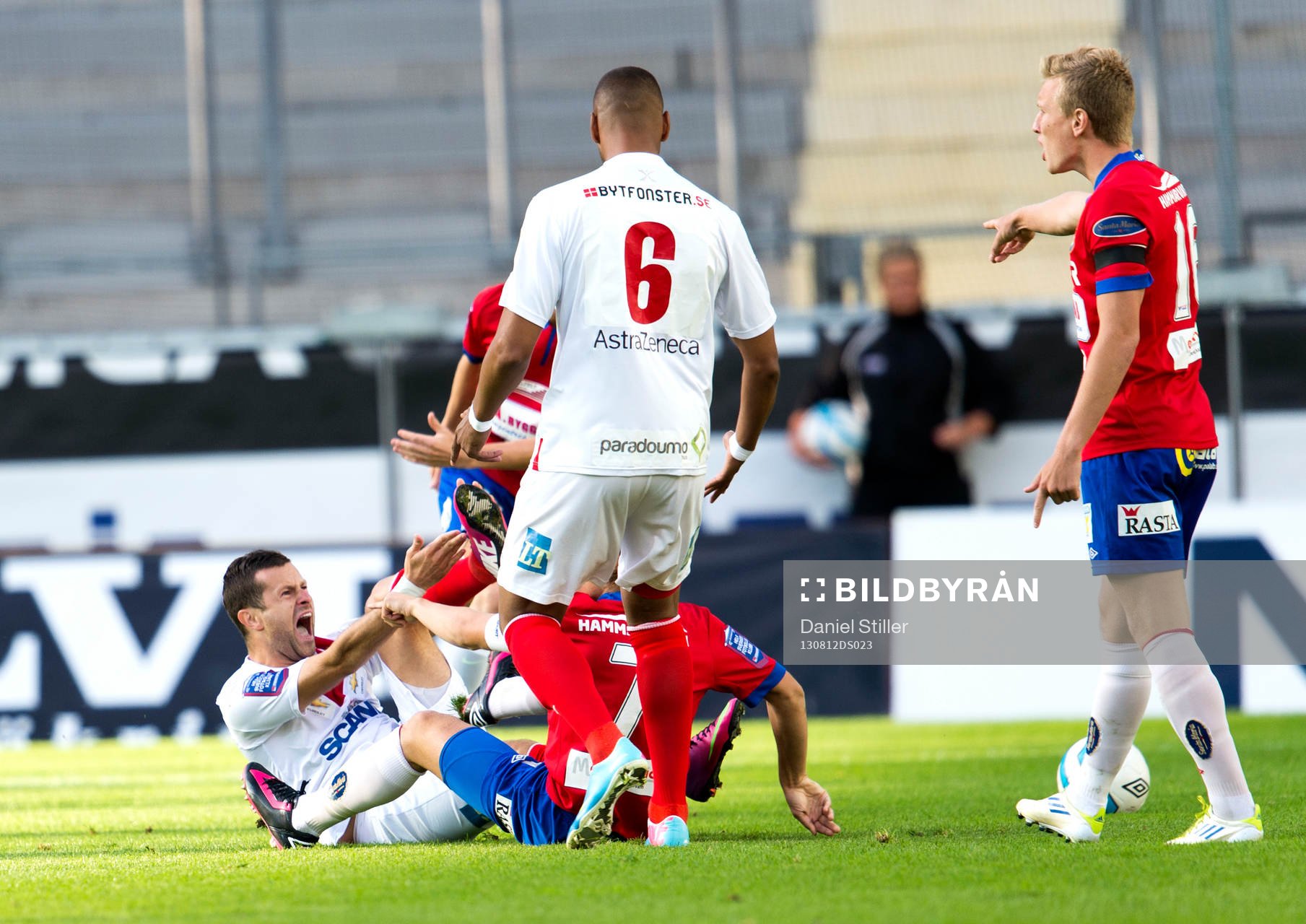 Assyriskas Admir Catovic ligger i situationen som leder