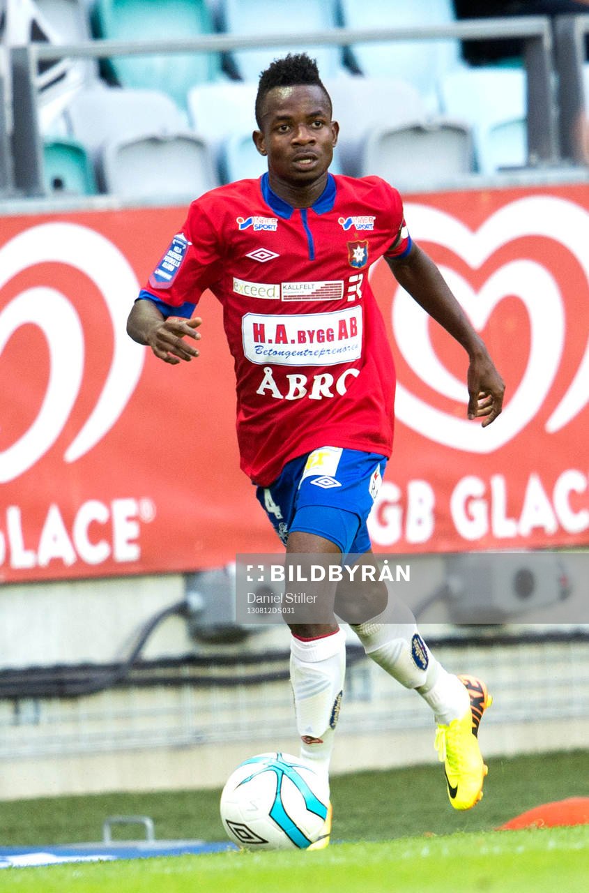 Örgrytes Abdel Bouraima i fotbollsmatchen mellan Örgryte