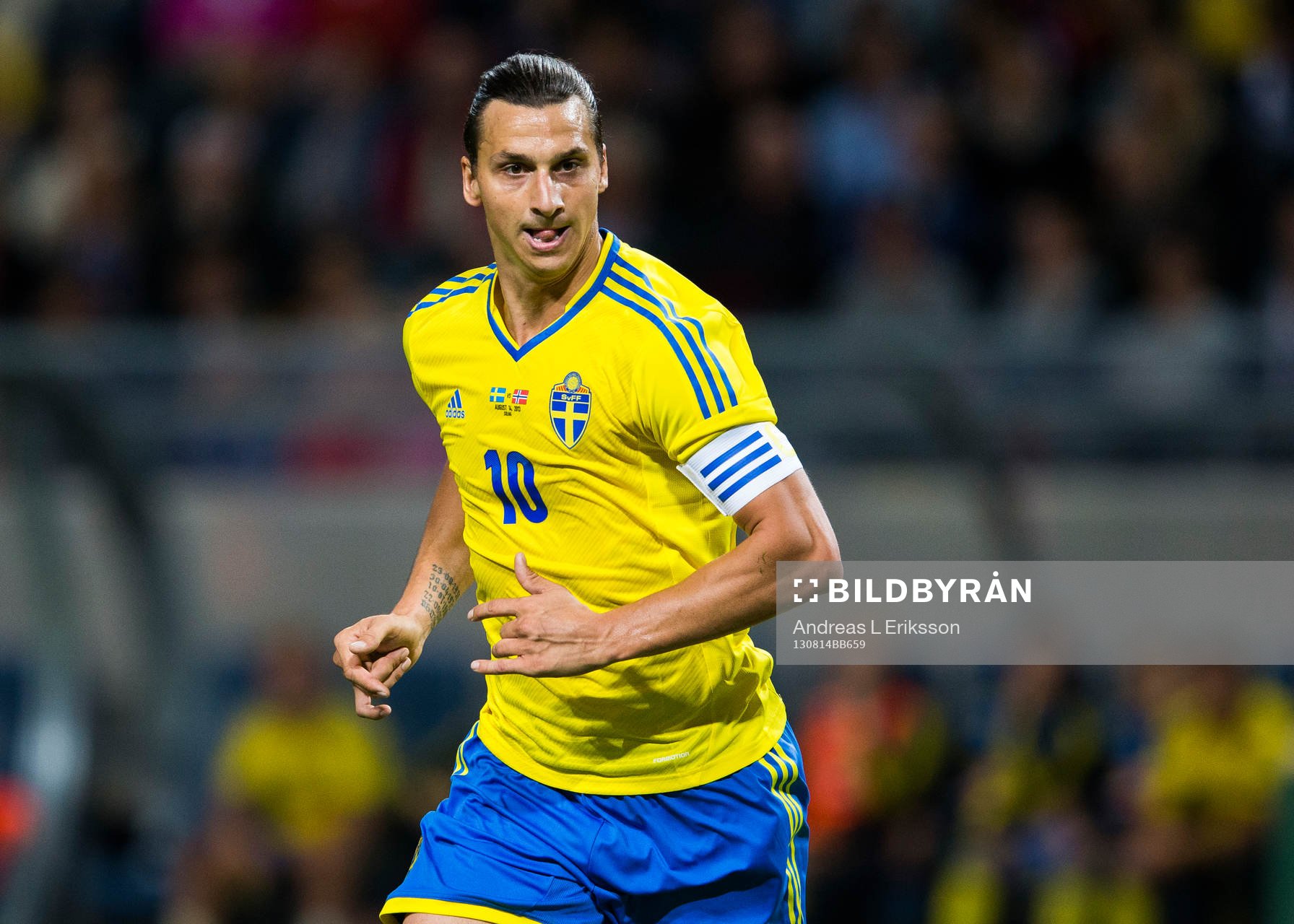 Sveriges Zlatan Ibrahimovic