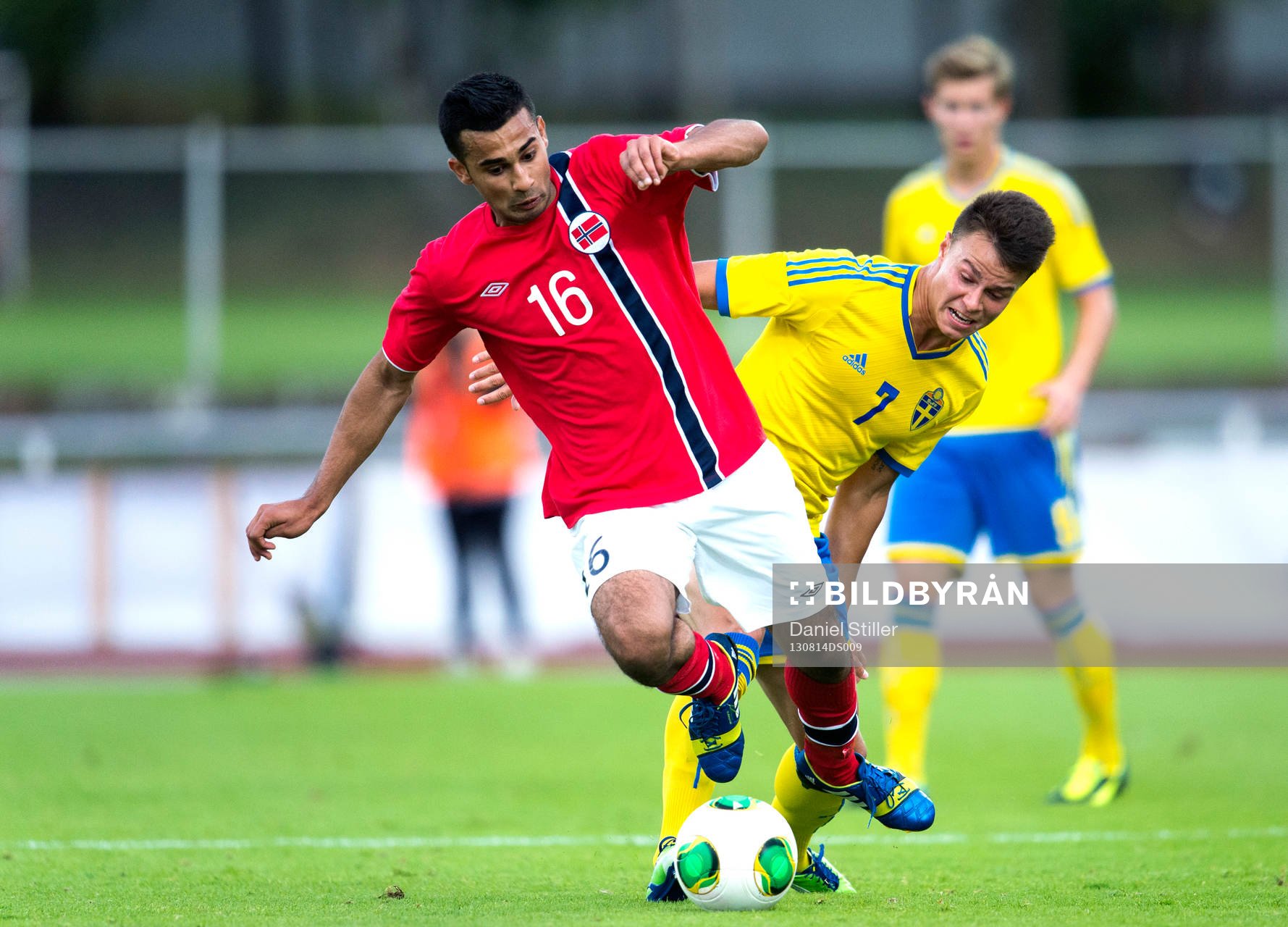 Norges Etzaz Hussain och Sveriges Melker Hallberg