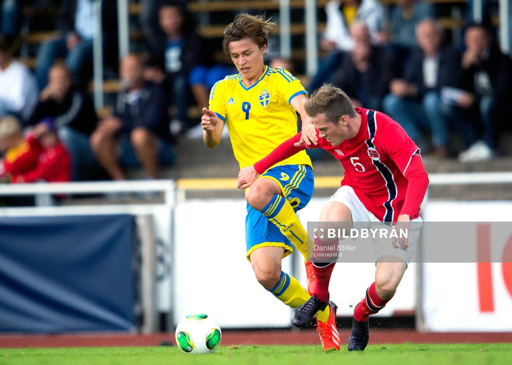 Sveriges Simon Thern och Norges Kristoffer Haraldseid