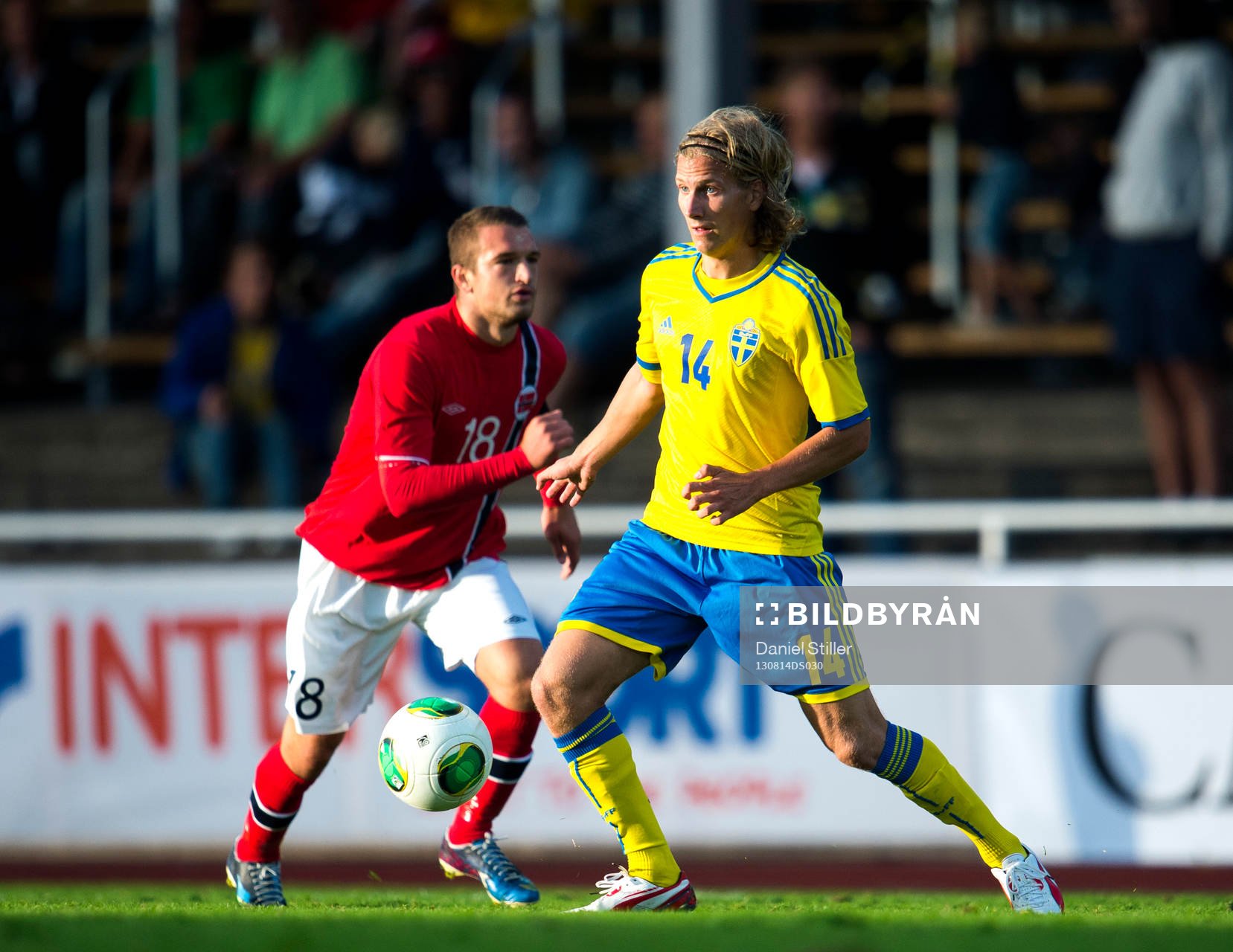 Sveriges Oliver Silverholt och Norges Veton Berisha