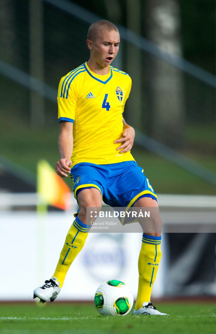 Sveriges Sebastian Holmén
