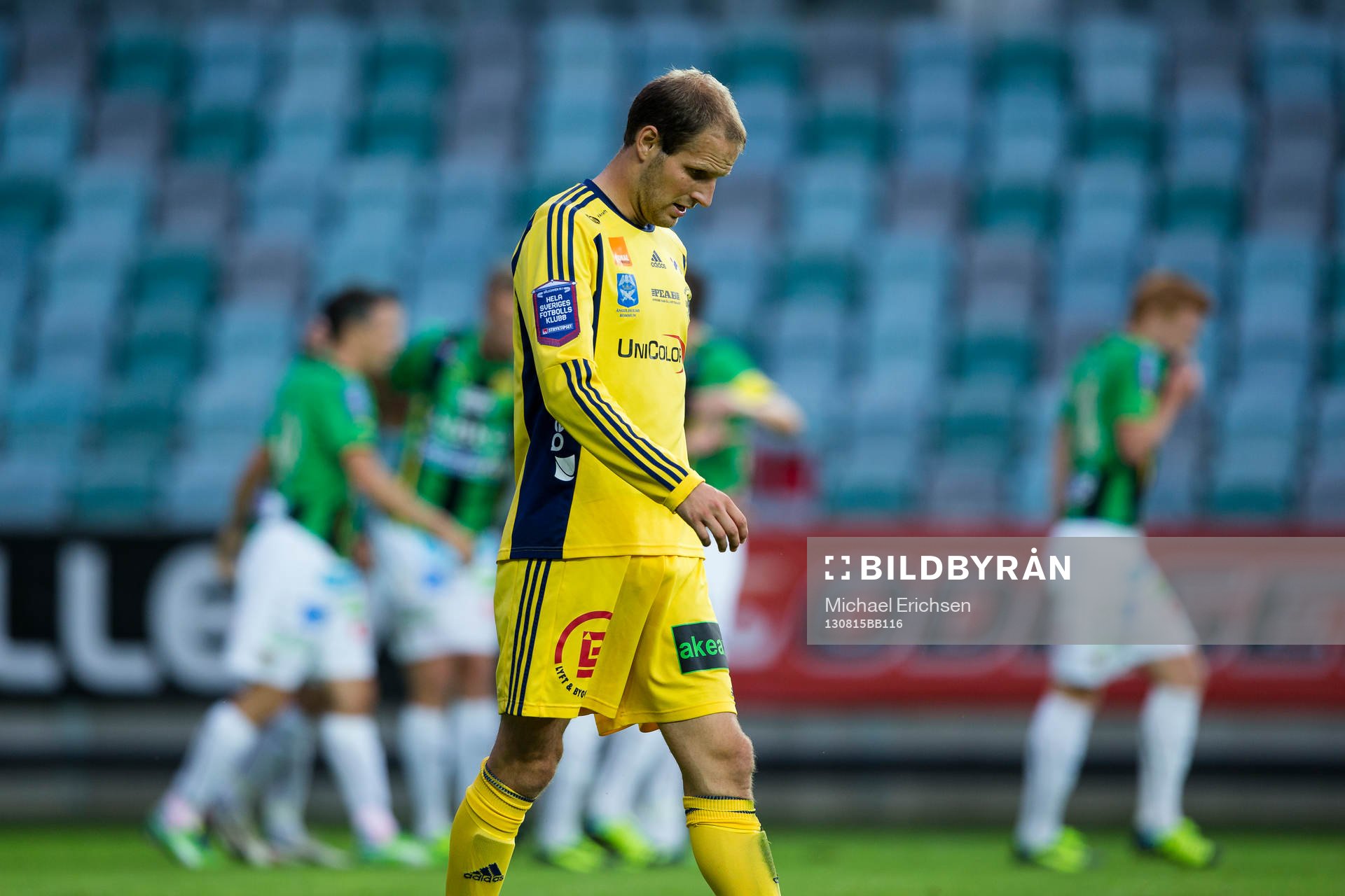 Ängelholms Mikael Dahlgren deppar