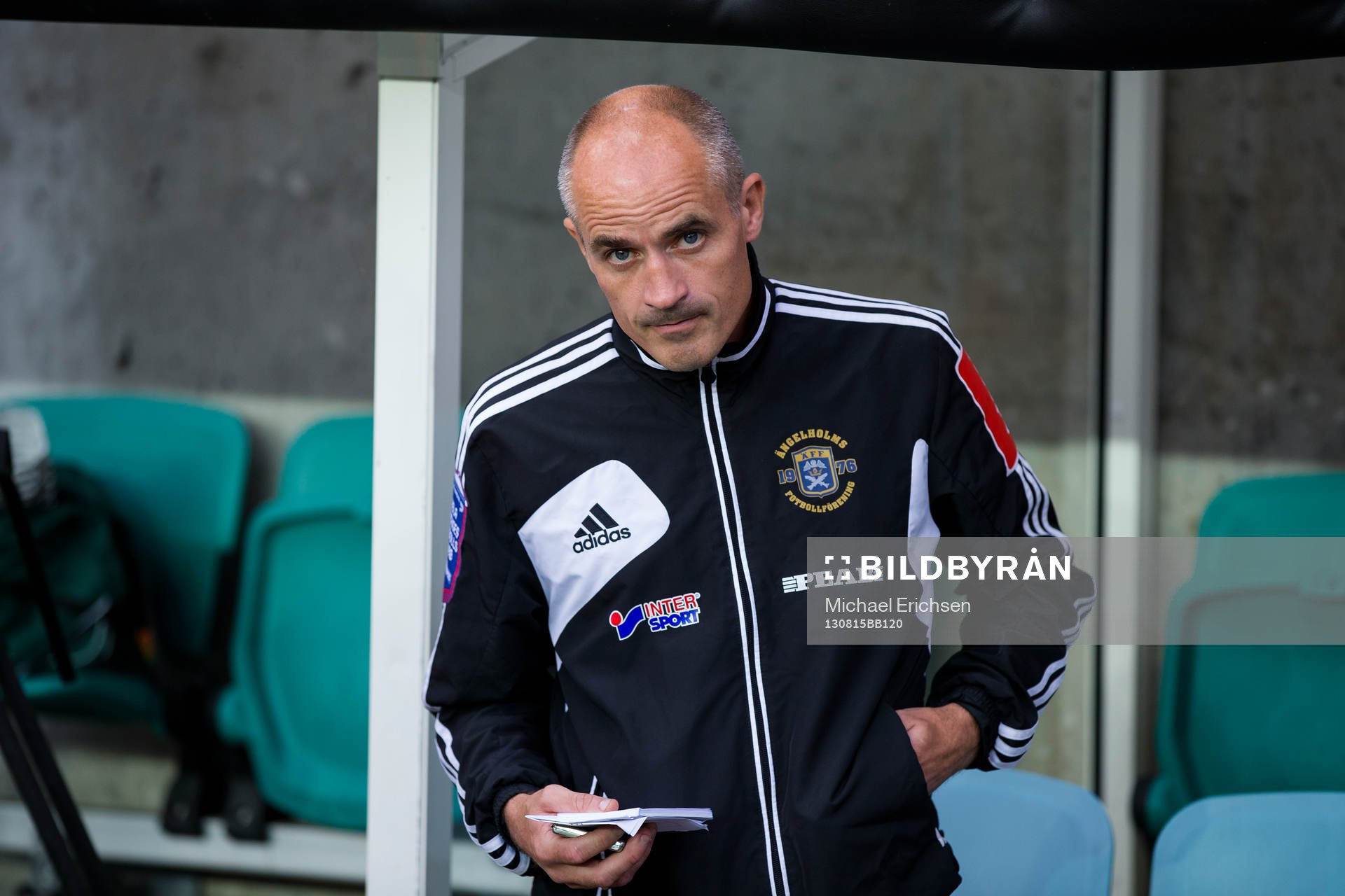 Ängelholms assisterande tränare Magnus Arvidsson