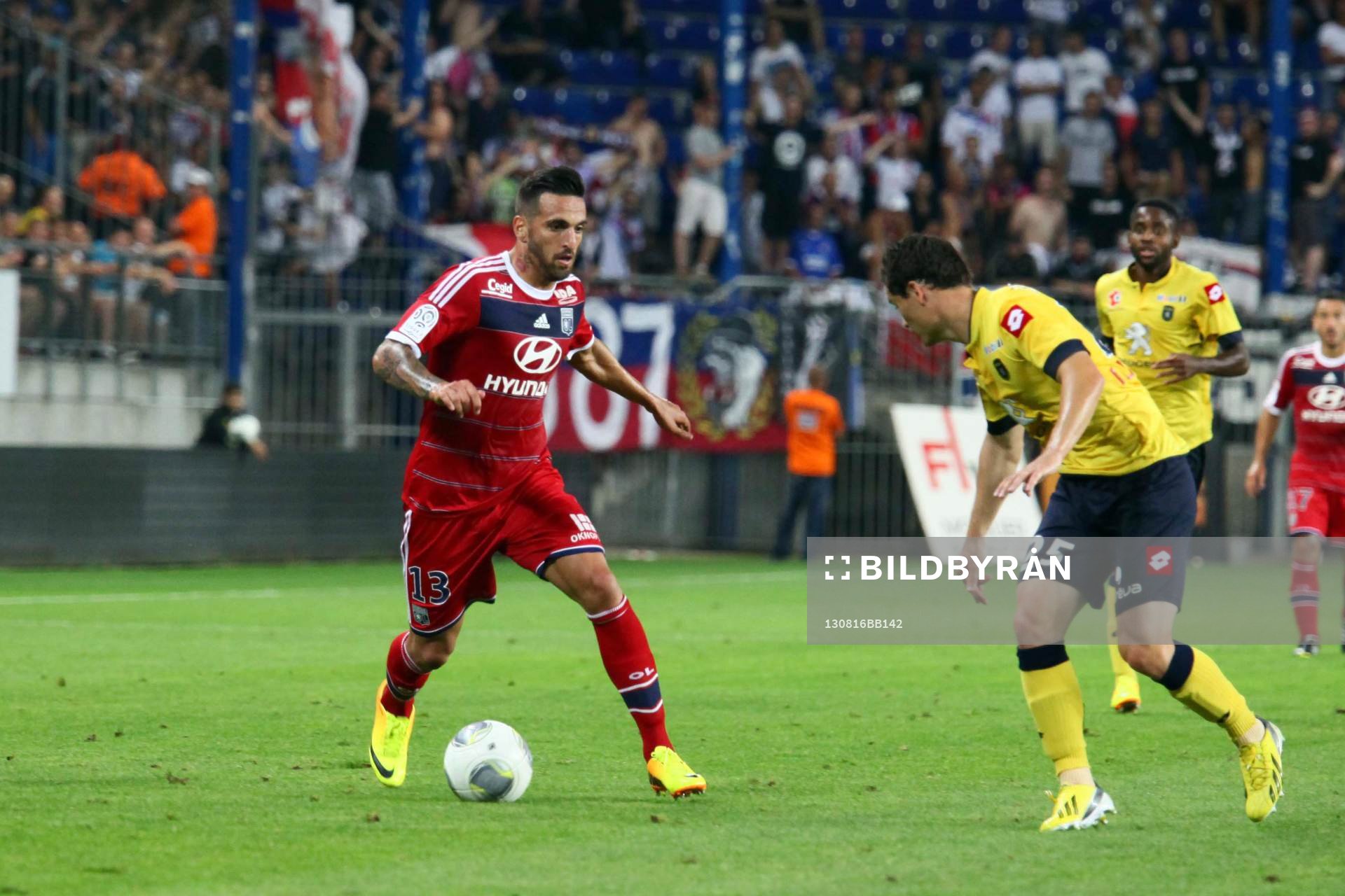 Miguel LOPES  - 16.08.2013 - Sochaux / Lyon - 2eme journee
