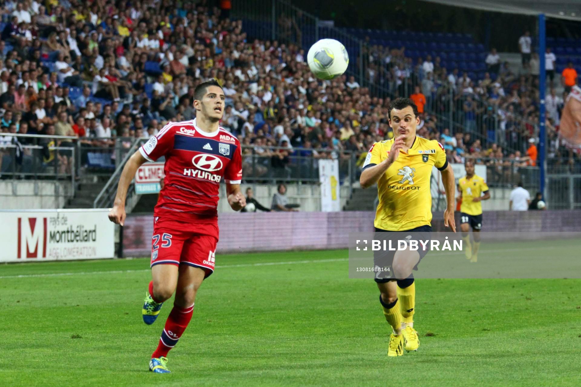 Yassine BENZIA - 16.08.2013 - Sochaux / Lyon - 2eme journee