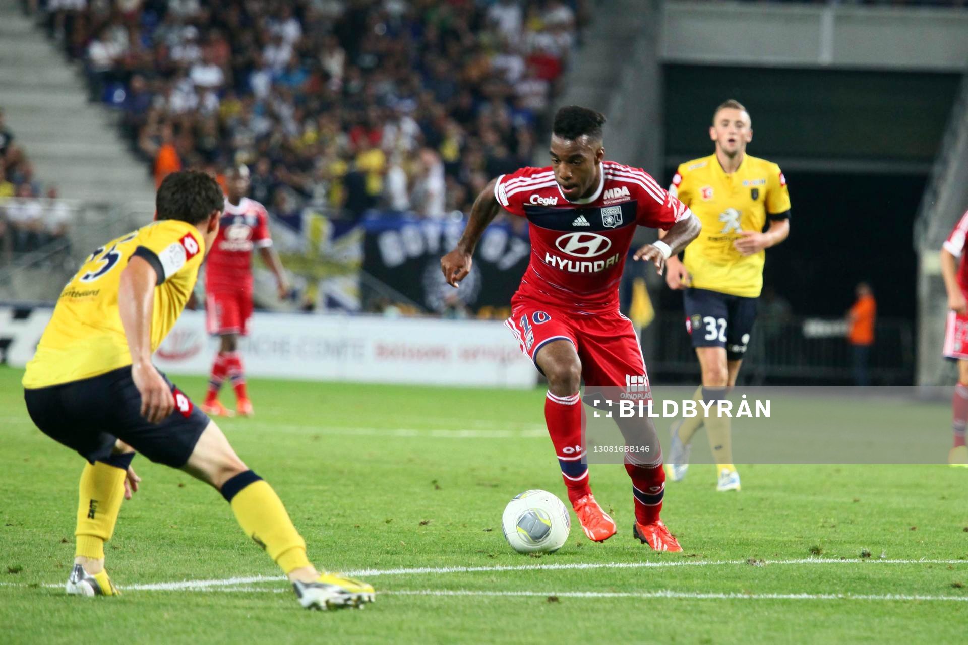 Alexandre LACAZETTE - 16.08.2013 - Sochaux / Lyon - 2eme