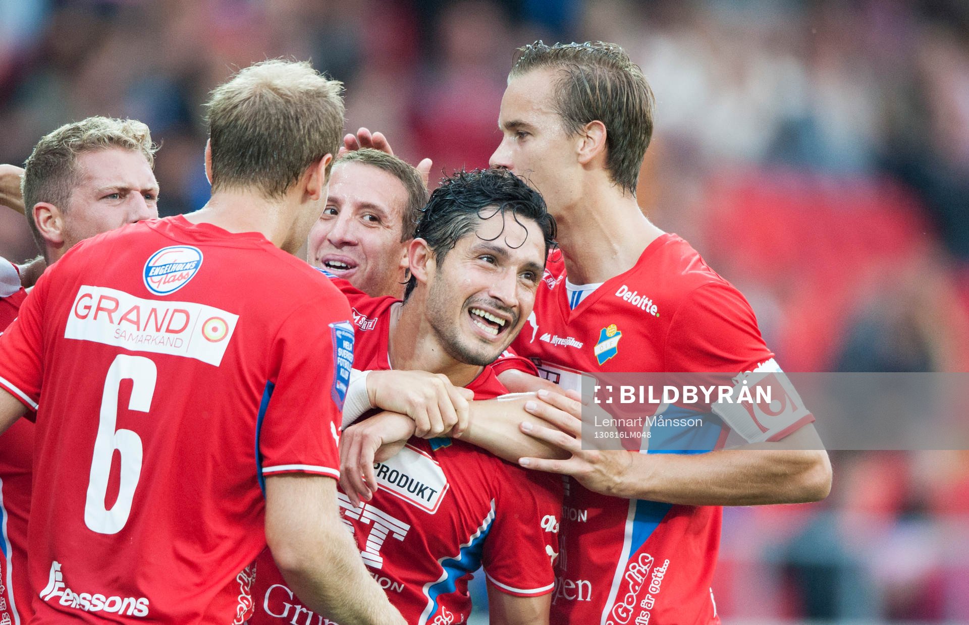 1-0, segermål, skytten Pablo Pinones Arce, Öster, grattas