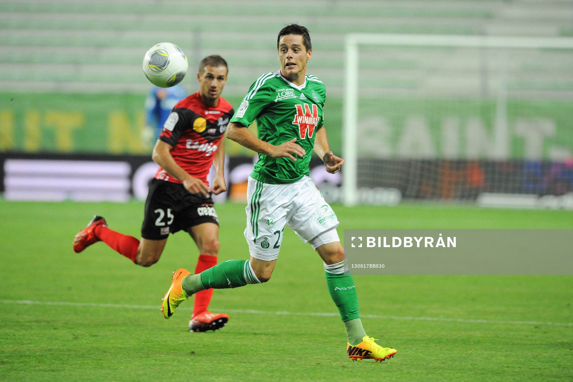 Romain HAMOUNA - 17.08.2013 - Saint Etienne / Guingamp -