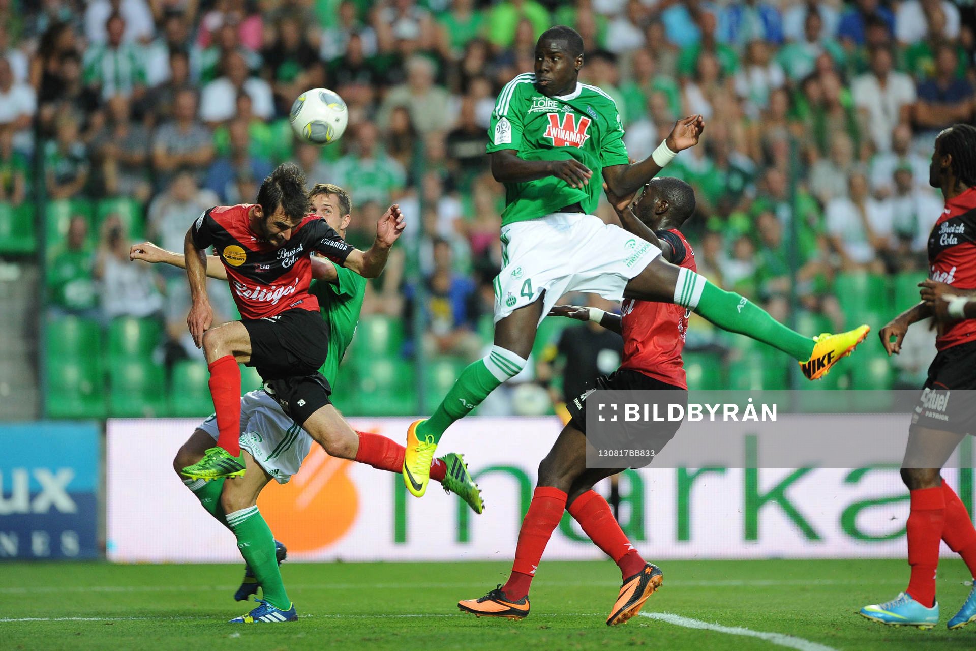 Kurt ZOUMA - 17.08.2013 - Saint Etienne / Guingamp - 2eme