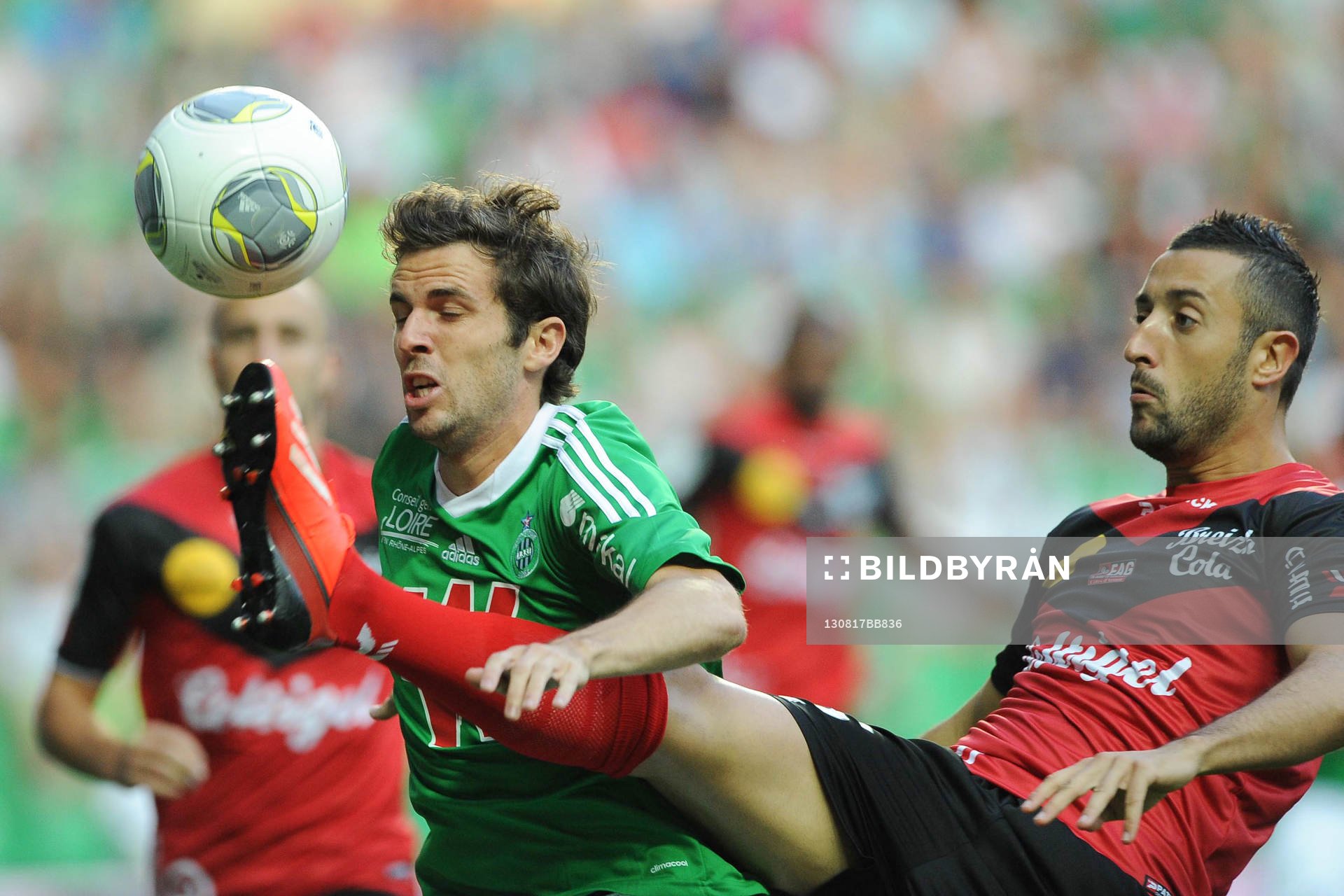 Benjamin CORGNET - 17.08.2013 - Saint Etienne / Guingamp -