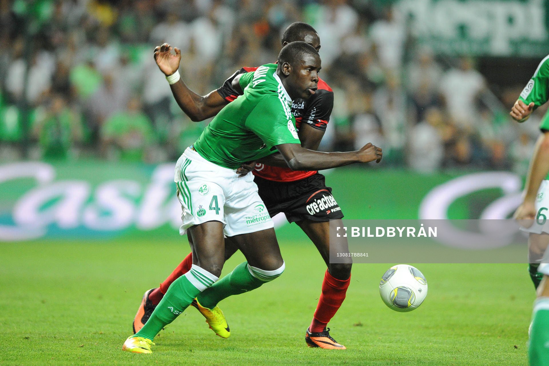 Kurt ZOUMA - 17.08.2013 - Saint Etienne / Guingamp - 2eme