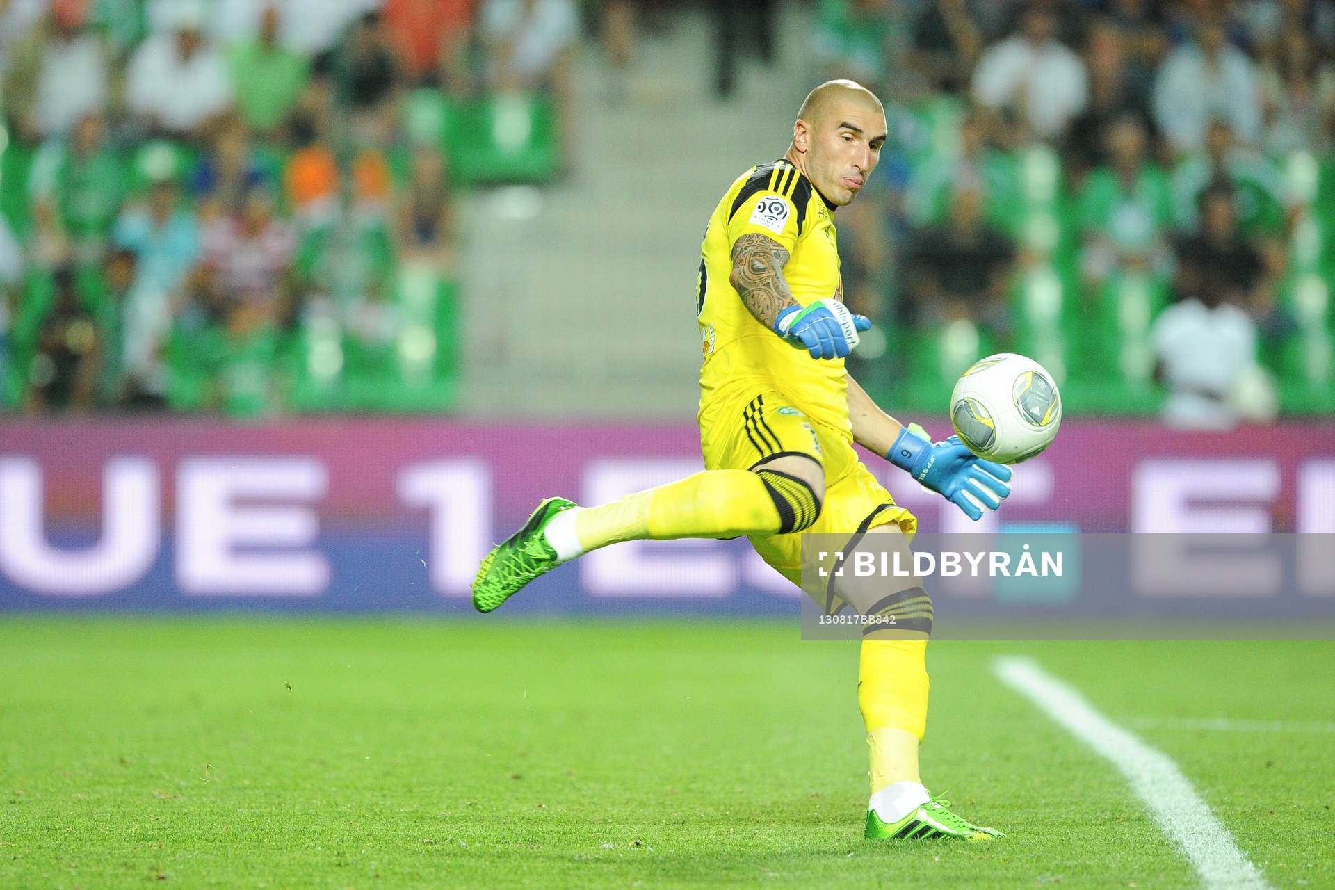 Stephane RUFFIER - 17.08.2013 - Saint Etienne / Guingamp -