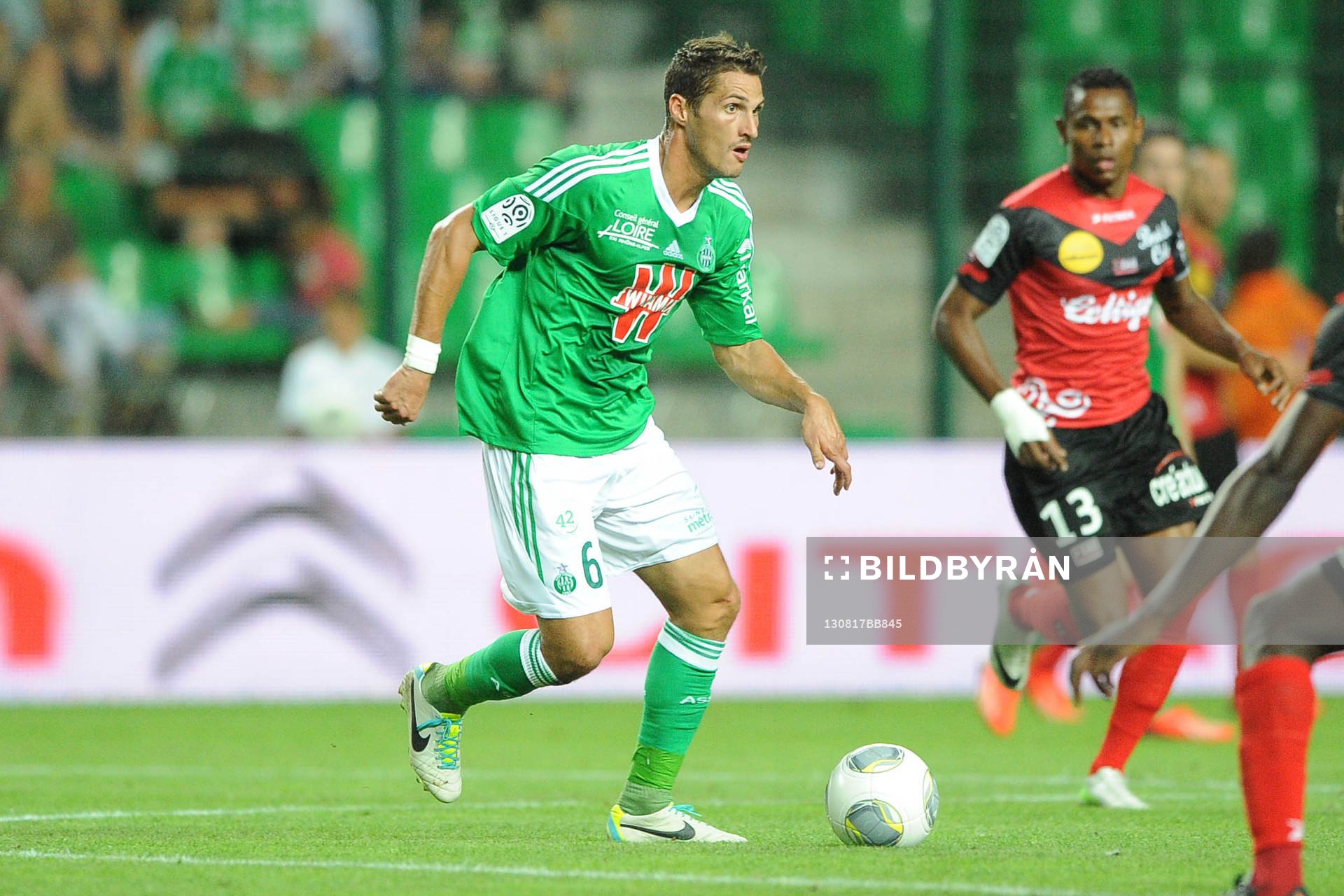 Jeremy CLEMENT - 17.08.2013 - Saint Etienne / Guingamp -