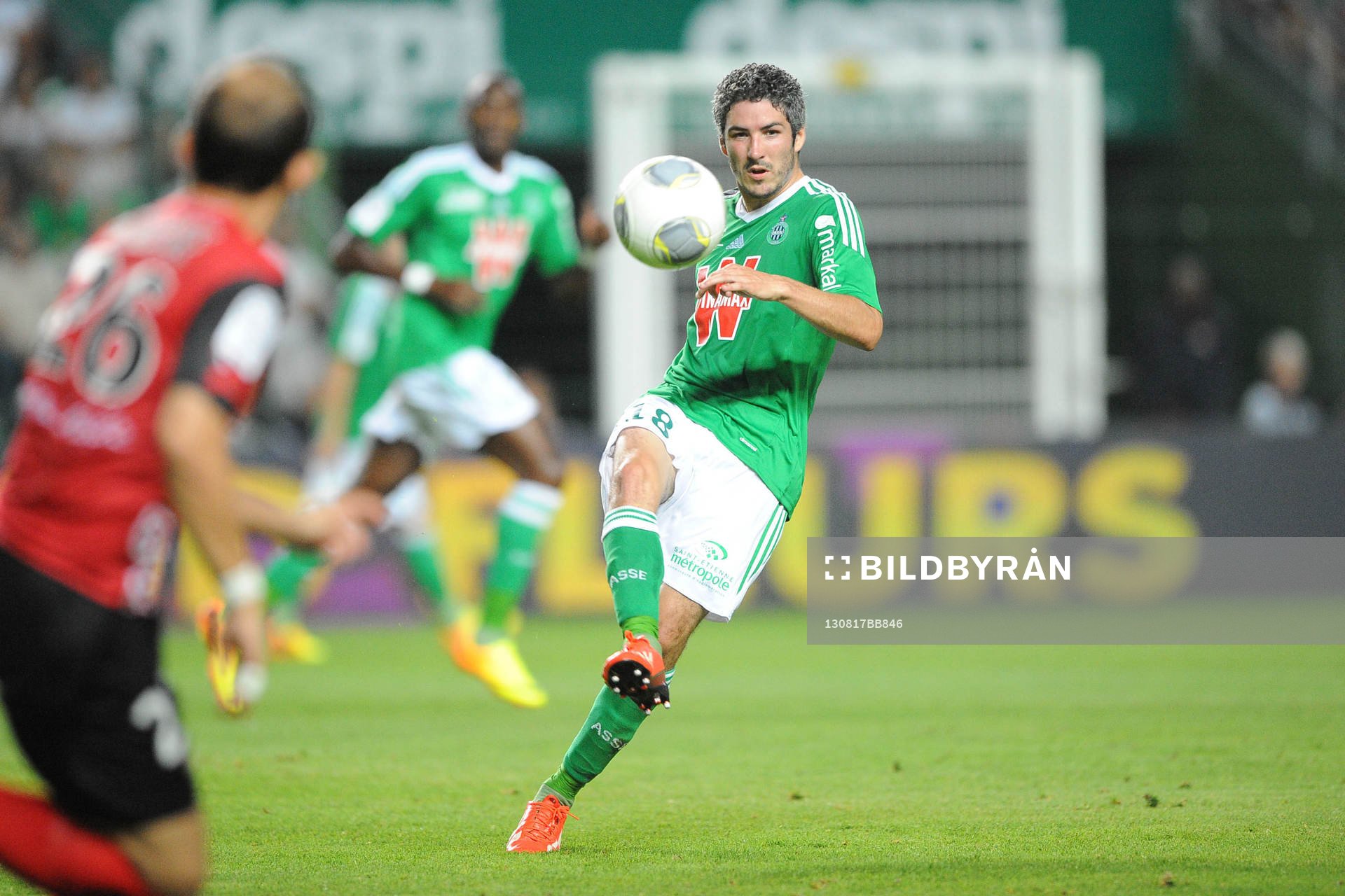 Fabien LEMOINE - 17.08.2013 - Saint Etienne / Guingamp -