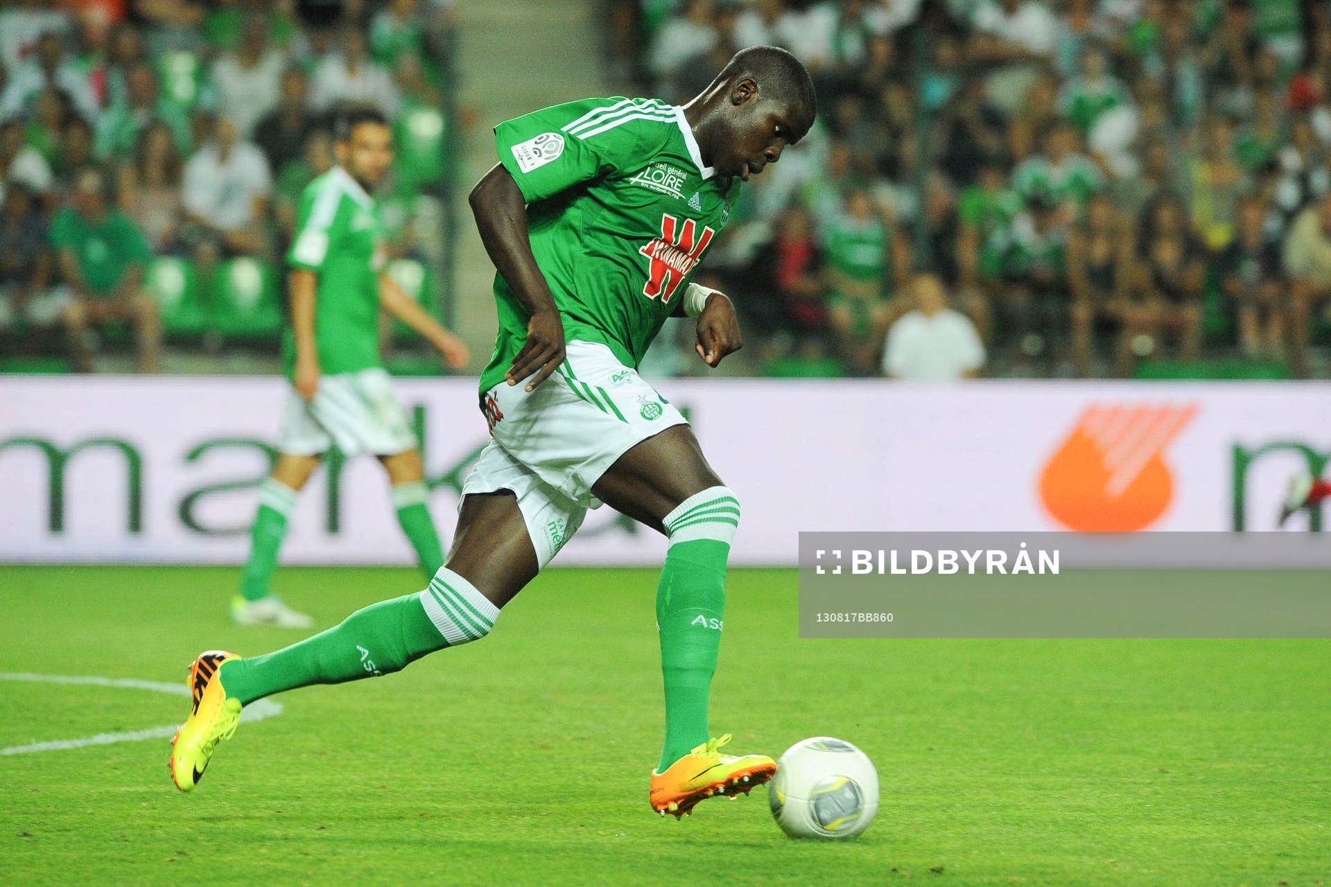 Kurt ZOUMA - 17.08.2013 - Saint Etienne / Guingamp - 2eme