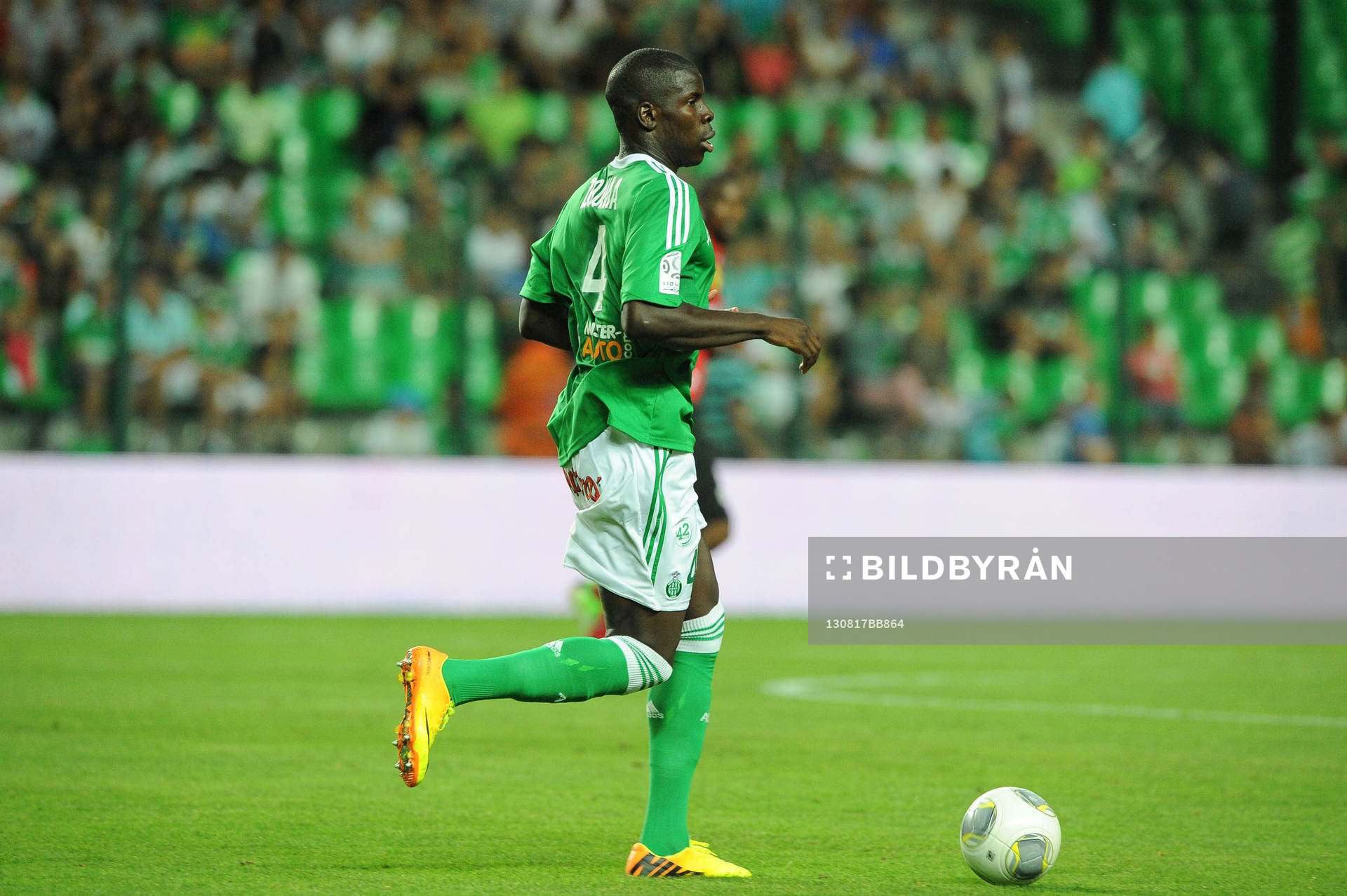 Kurt ZOUMA - 17.08.2013 - Saint Etienne / Guingamp - 2eme