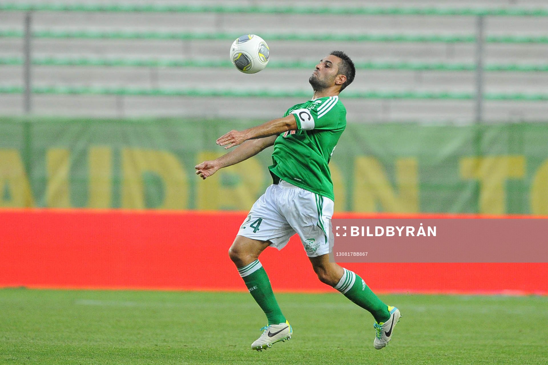 Loic PERRIN - 17.08.2013 - Saint Etienne / Guingamp - 2eme
