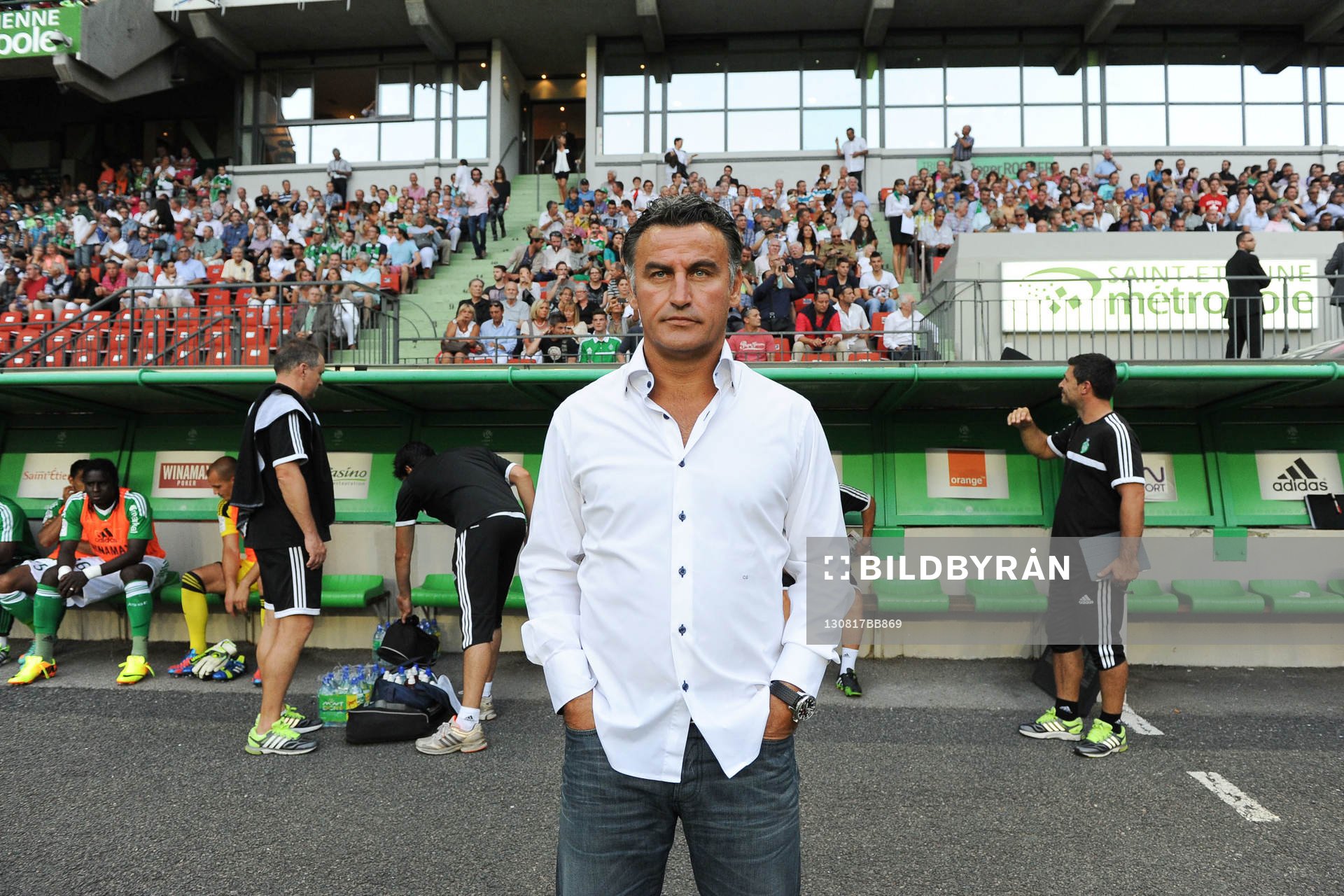 Christophe GALTIER - 17.08.2013 - Saint Etienne / Guingamp