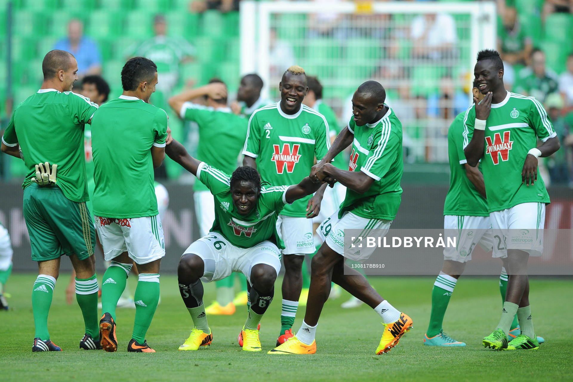 Moustapha SALL - 17.08.2013 - Saint Etienne / Guingamp -