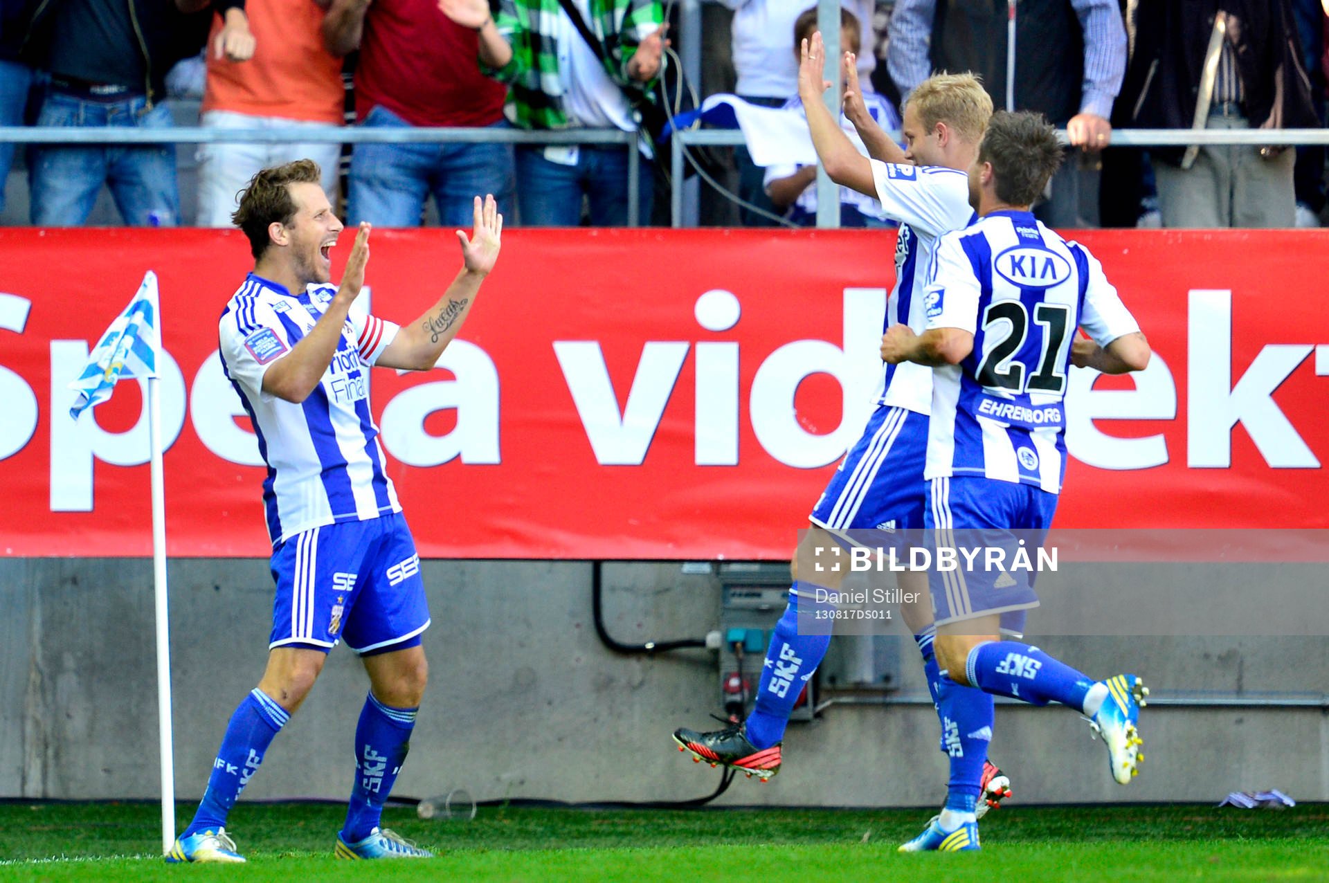 IFK Göteborgs Tobias Hysén gör 1-0