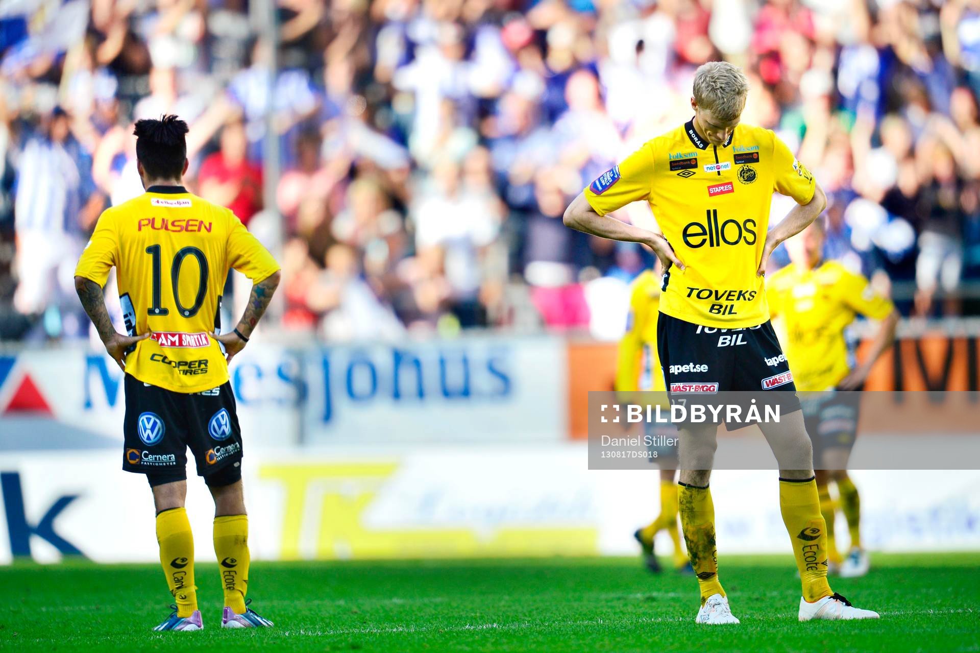 Elfsborgs Mikkel Beckmann och Tom Söderberg deppar