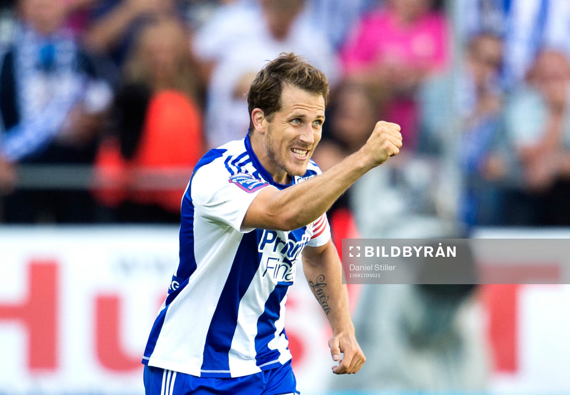 IFK Göteborgs Tobias Hysén jublar