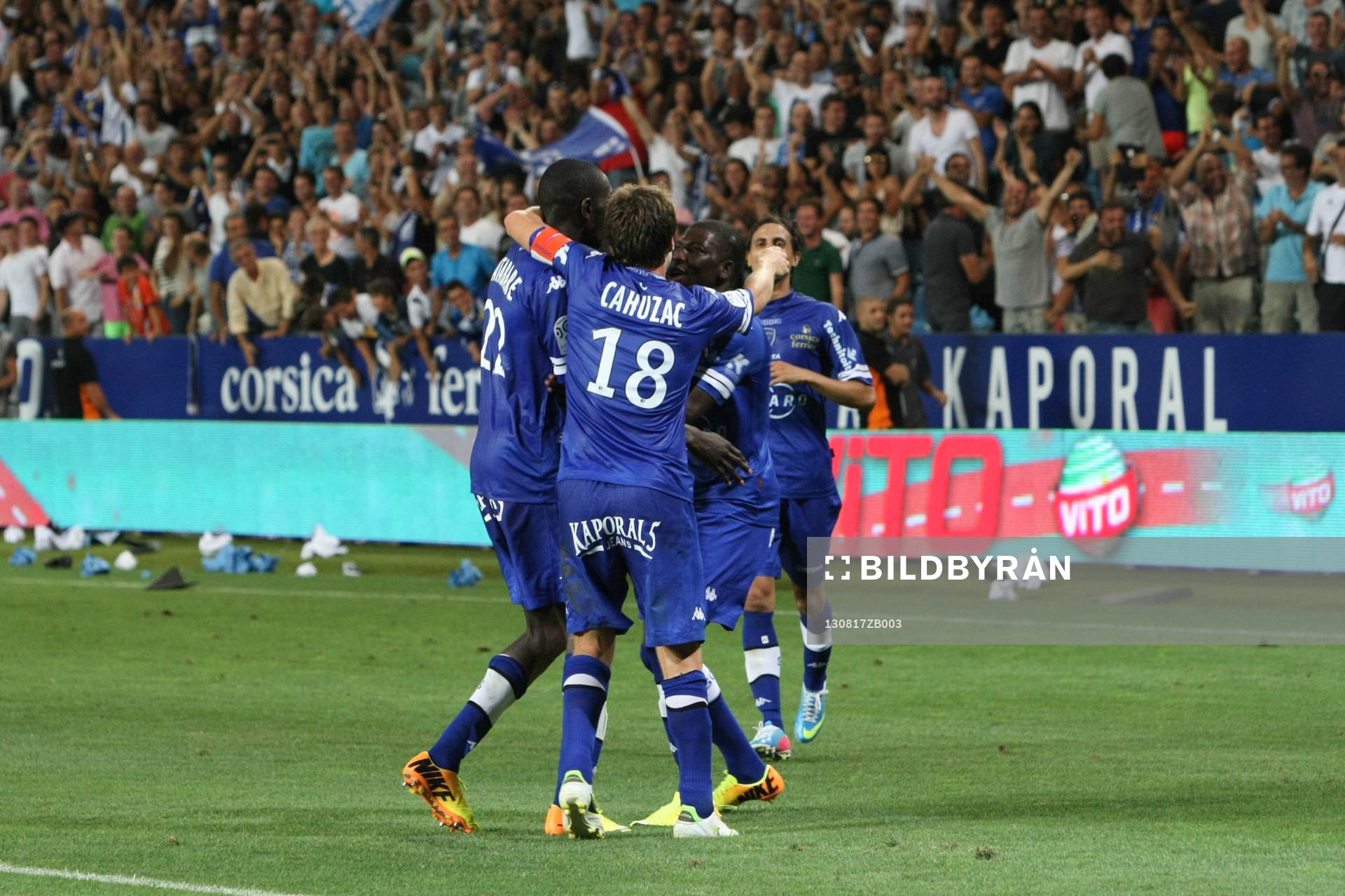 Joie Bastia - 17.08.2013 - Bastia / Valenciennes - 2 eme