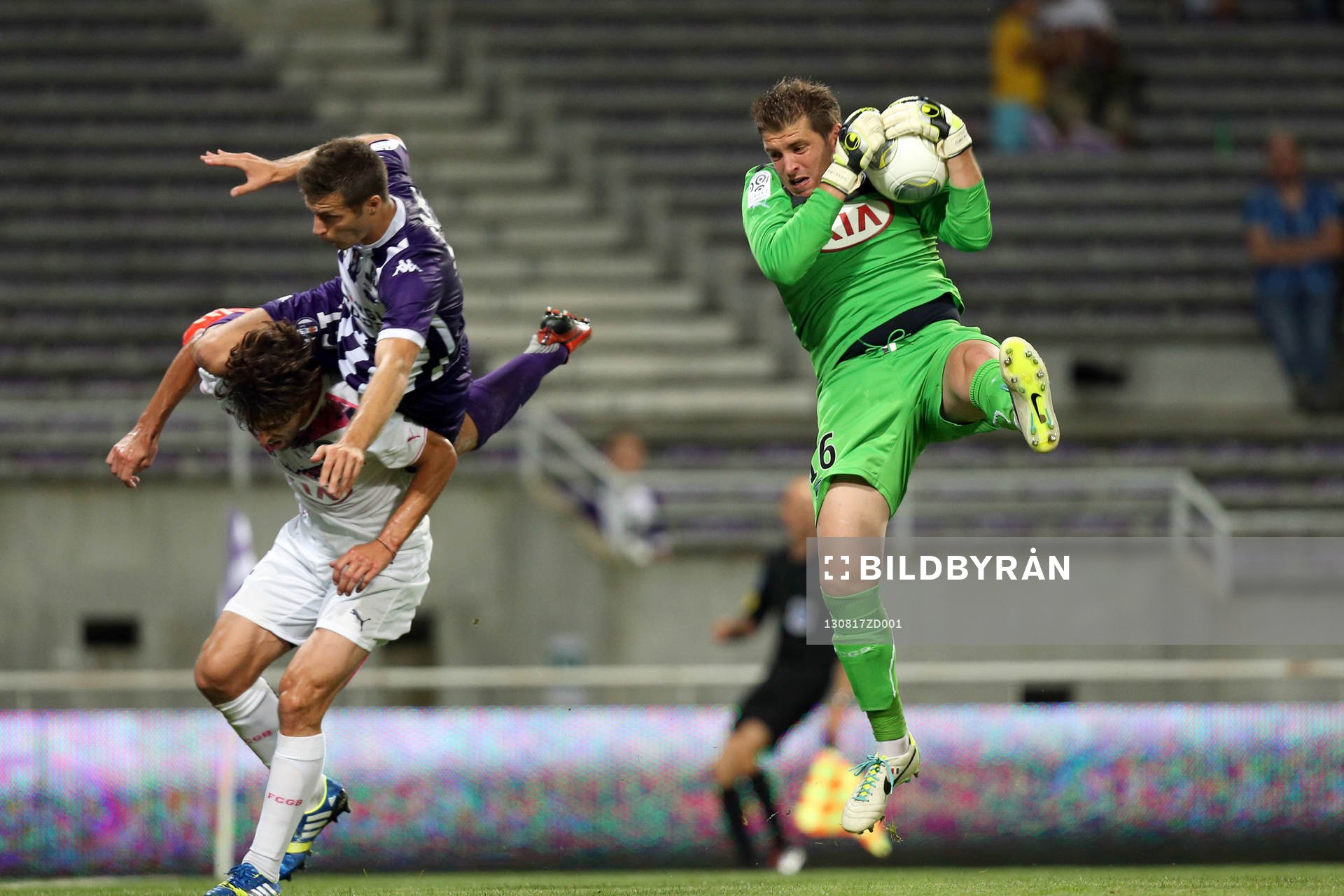  Fotboll, Franska ligan, Toulouse - Bordeaux: Cedric Carrasso - 17.08.2013 - Toulouse / Bordeaux - 2 eme journee de Ligue 1 -