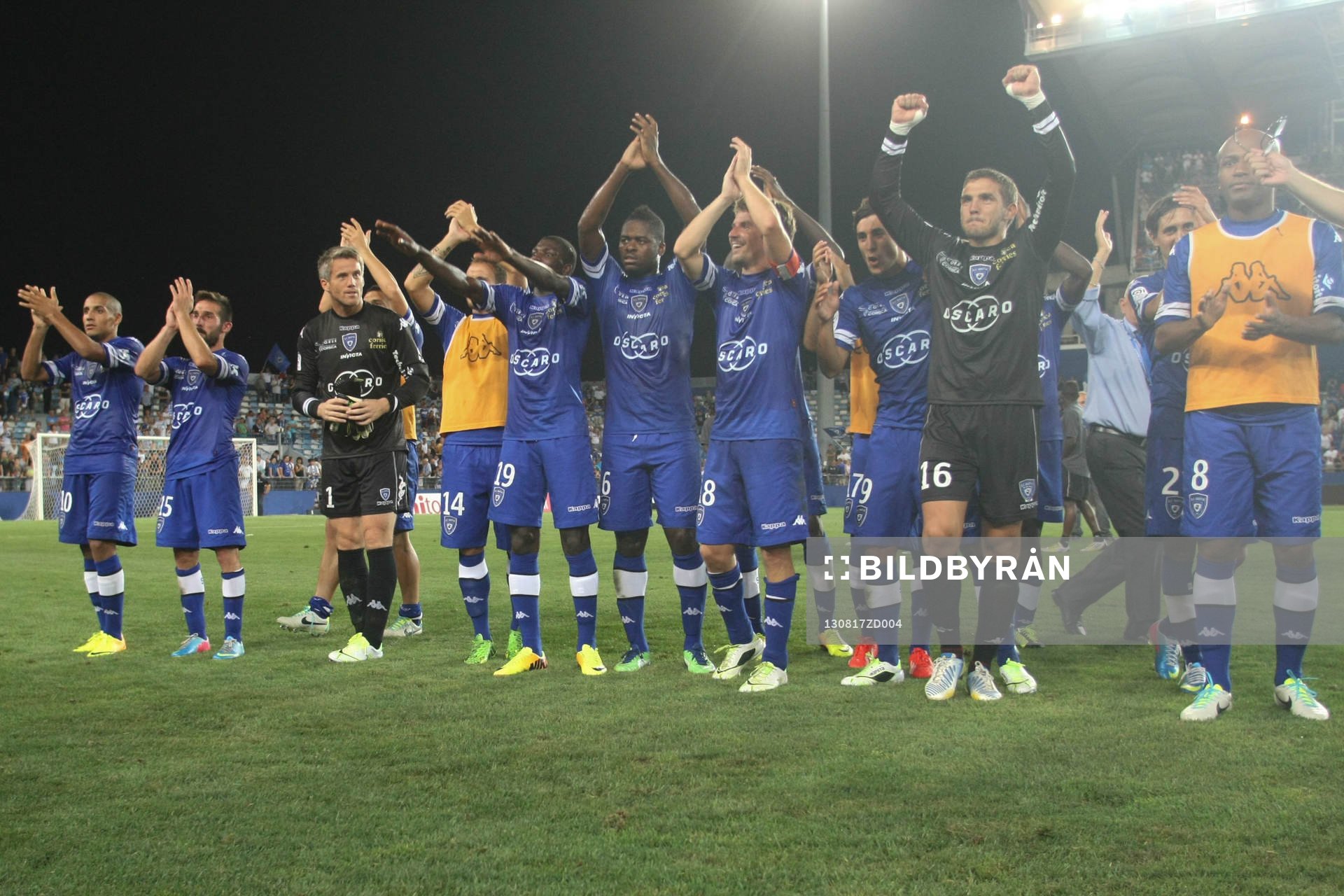 Equipe Bastia - 17.08.2013 - Bastia / Valenciennes - 2 eme