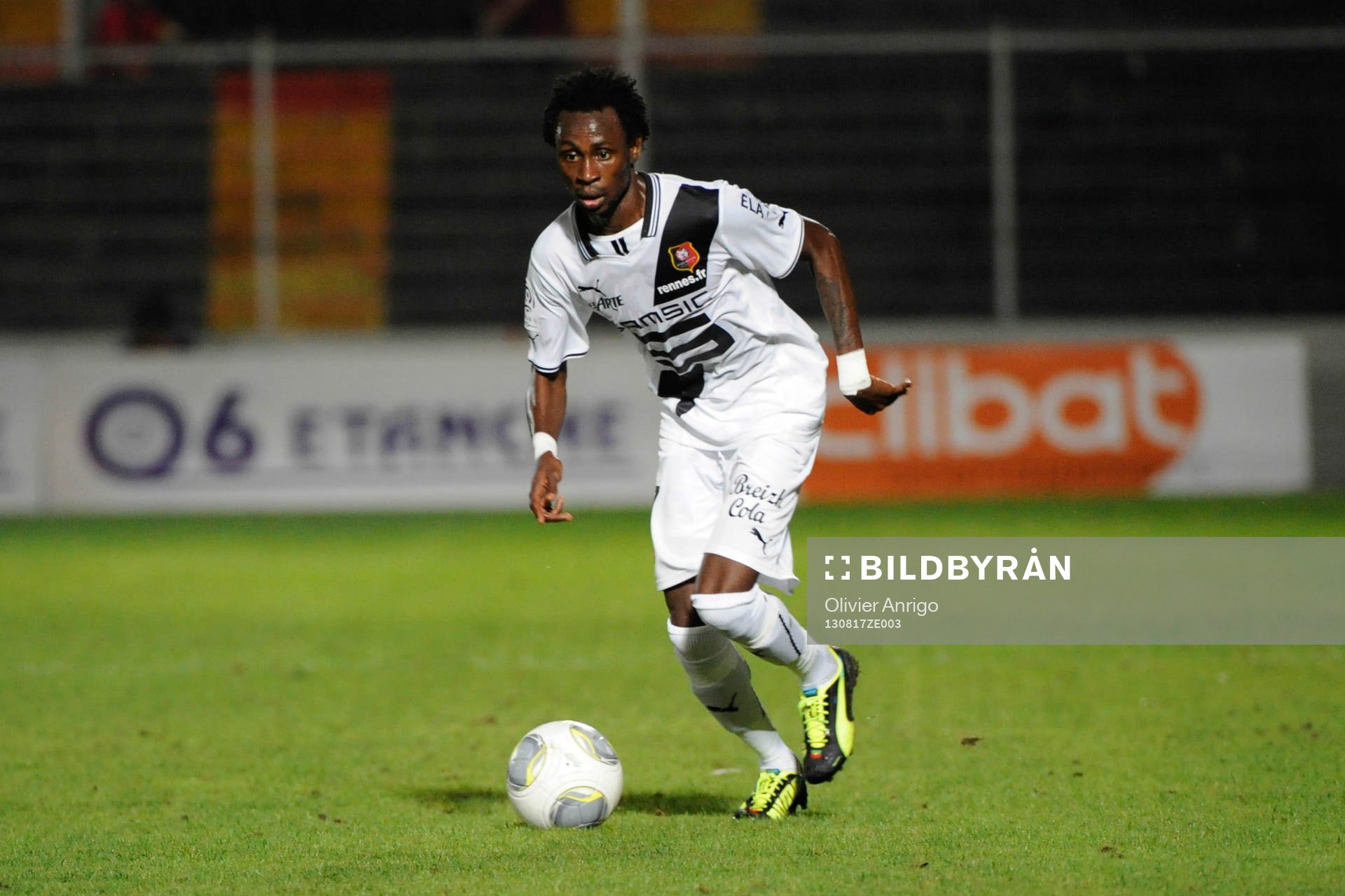 Jonathan Pitroipa - 17.08.2013 - Nice / Rennes - 2 eme