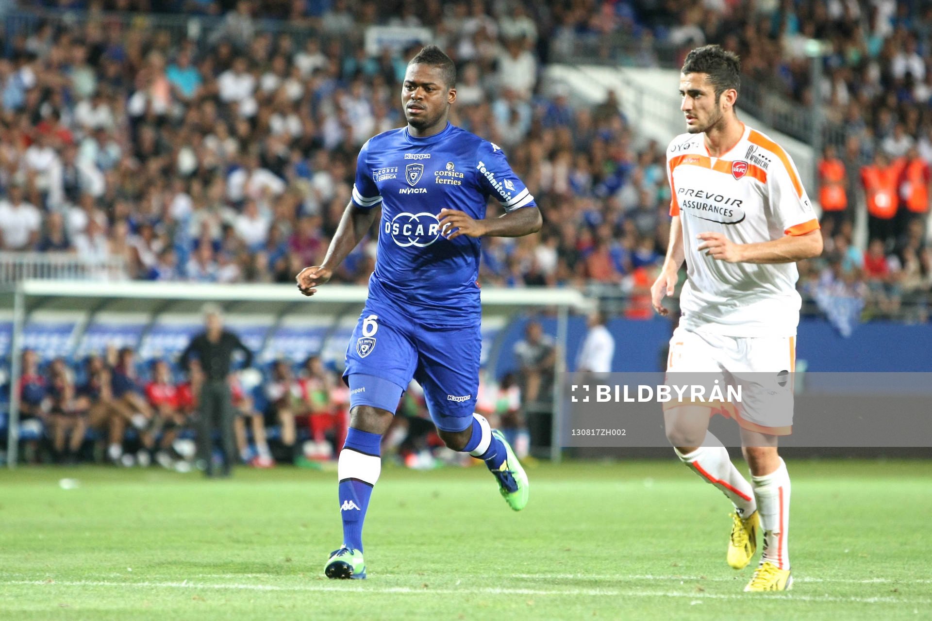 ROMARIC / Marco DA SILVA - 17.08.2013 - Bastia /