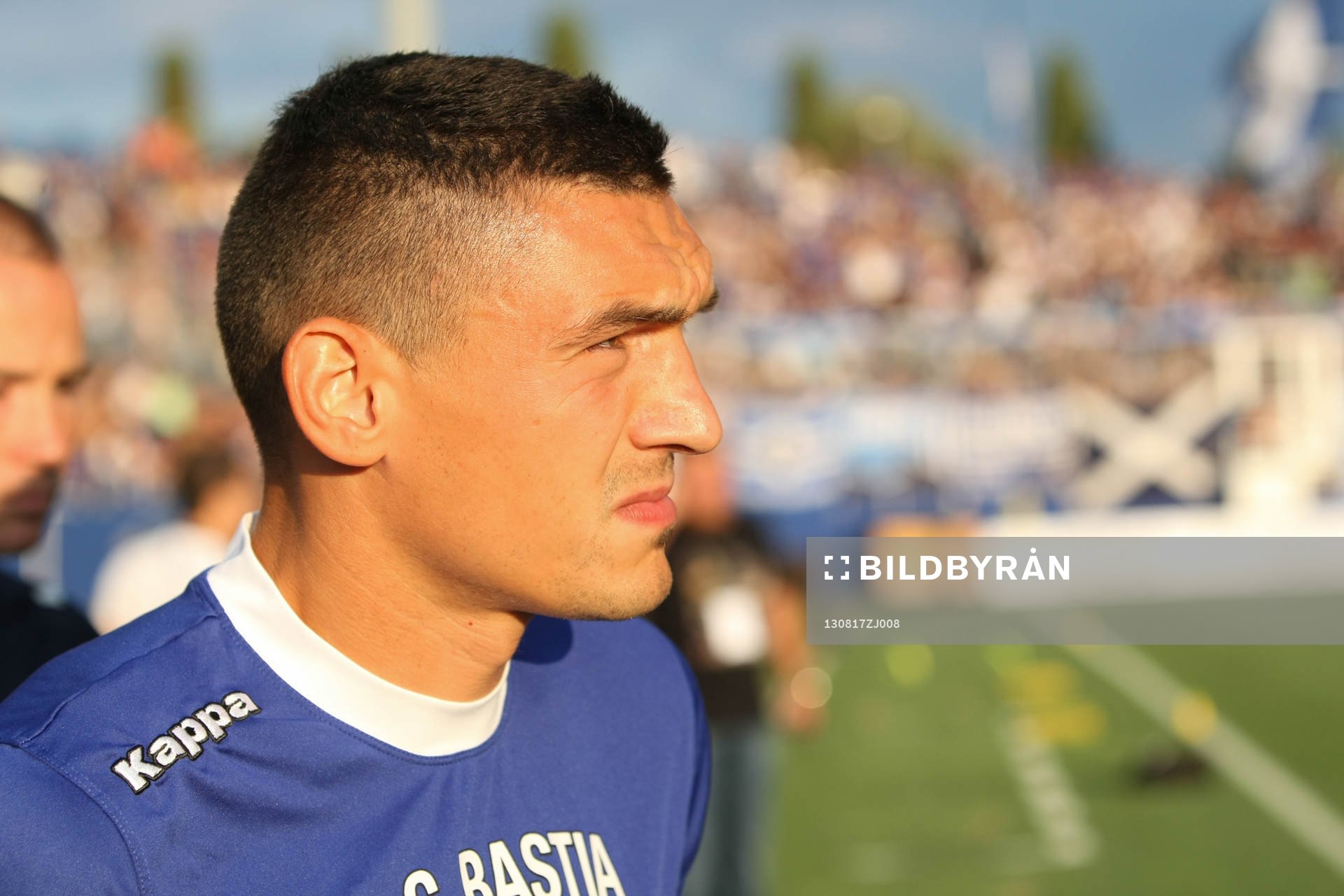  Fotboll, Franska ligan, Bastia - Valenciennes: Claudio KESERU - 17.08.2013 - Bastia / Valenciennes - 2 eme journee de Ligue 1 -
