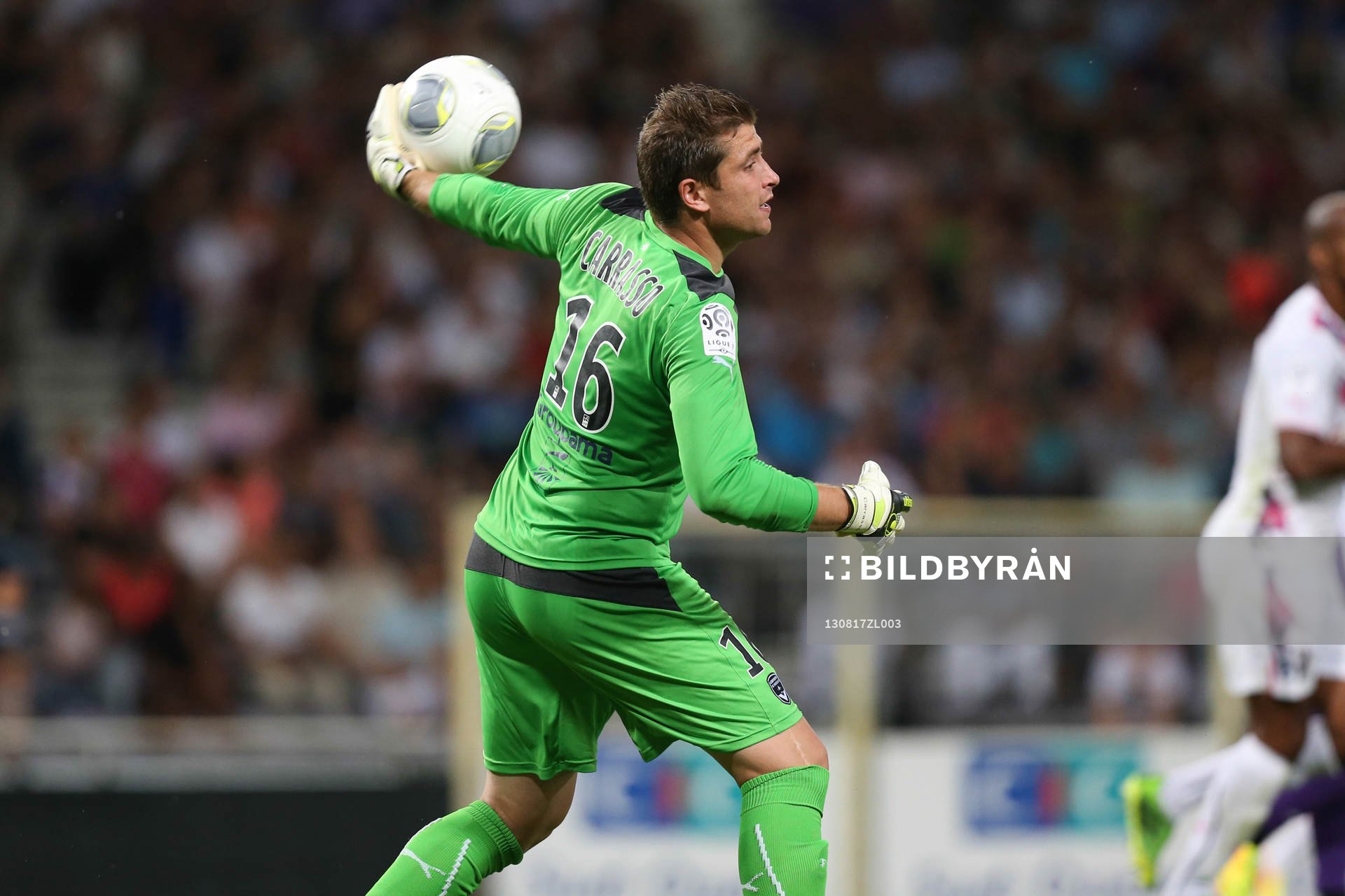  Fotboll, Franska ligan, Toulouse - Bordeaux: Cedric Carrasso - 17.08.2013 - Toulouse / Bordeaux - 2 eme journee de Ligue 1 -