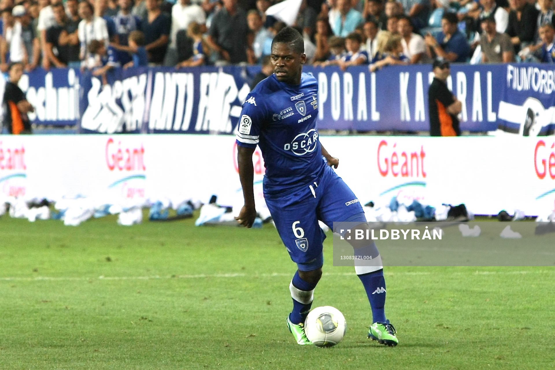  Fotboll, Franska ligan, Bastia - Valenciennes: ROMARIC - 17.08.2013 - Bastia / Valenciennes - 2 eme journee de Ligue 1 -
