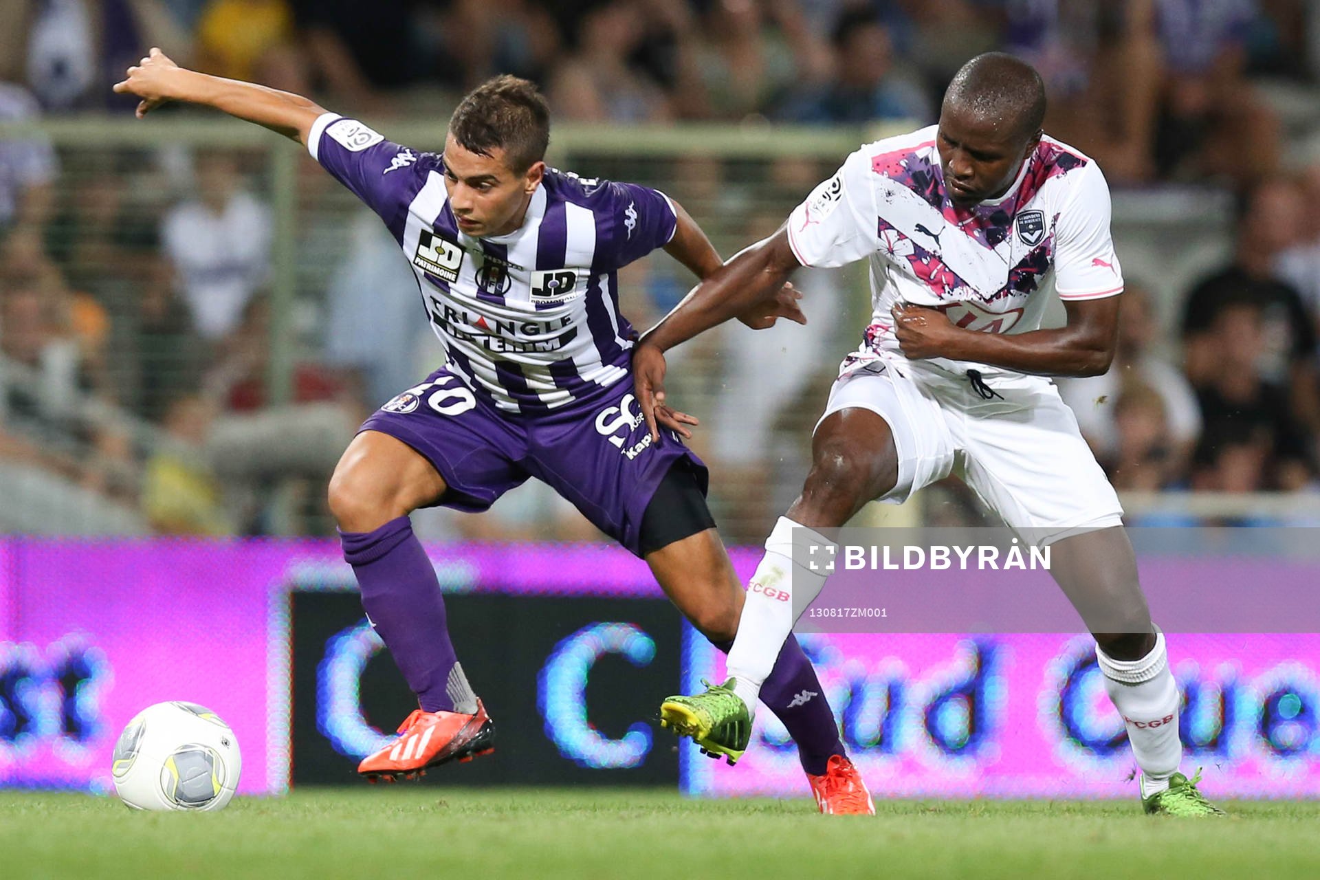 Fotboll, Franska ligan, Toulouse - Bordeaux: Wissam Ben Yedder - 17.08.2013 - Toulouse / Bordeaux - 2 eme journee de Ligue 1 -