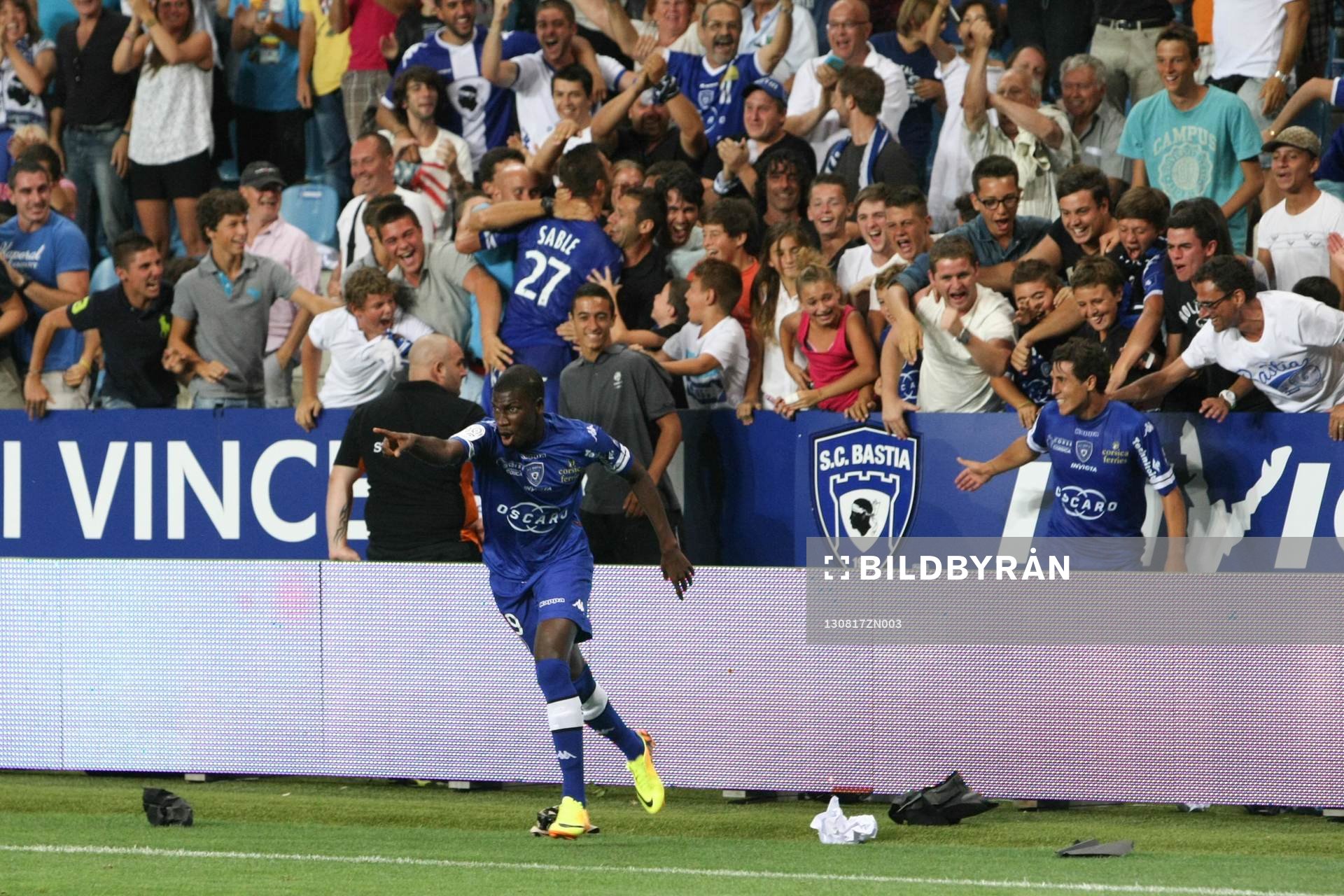 Joie Adama BA - 17.08.2013 - Bastia / Valenciennes - 2 eme