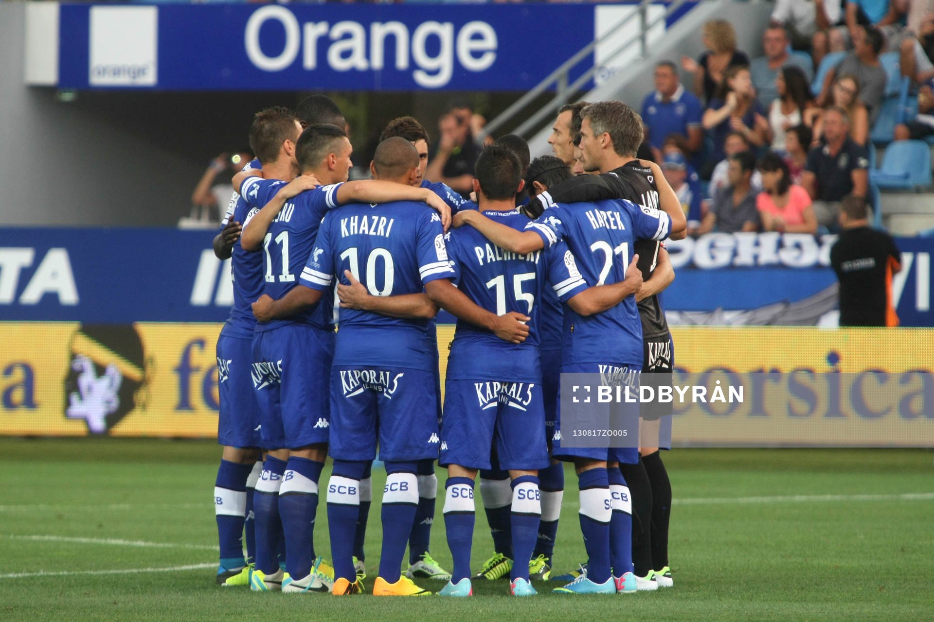 Equipe Bastia - 17.08.2013 - Bastia / Valenciennes - 2 eme