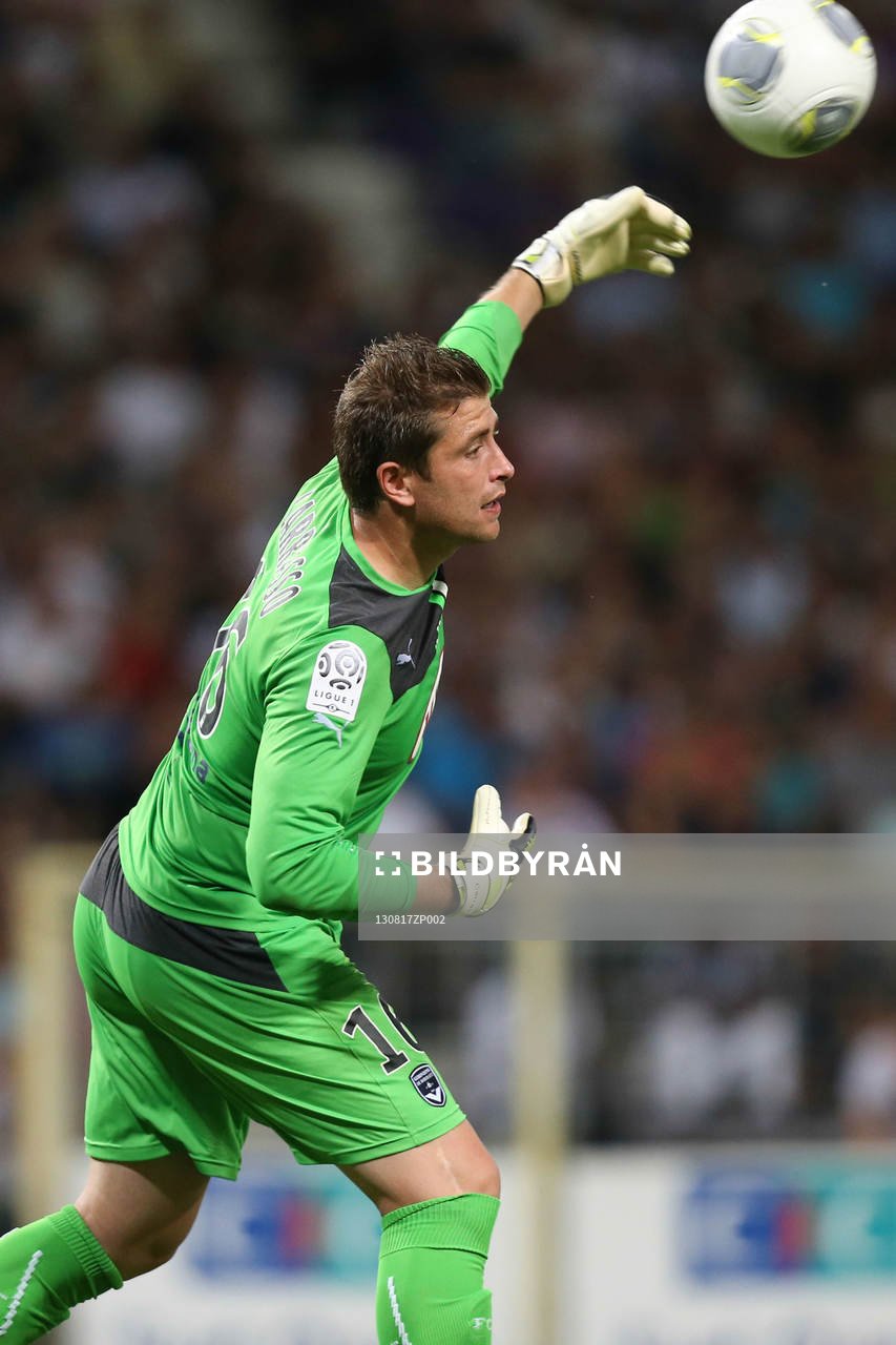  Fotboll, Franska ligan, Toulouse - Bordeaux: Cedric Carrasso - 17.08.2013 - Toulouse / Bordeaux - 2 eme journee de Ligue 1 -