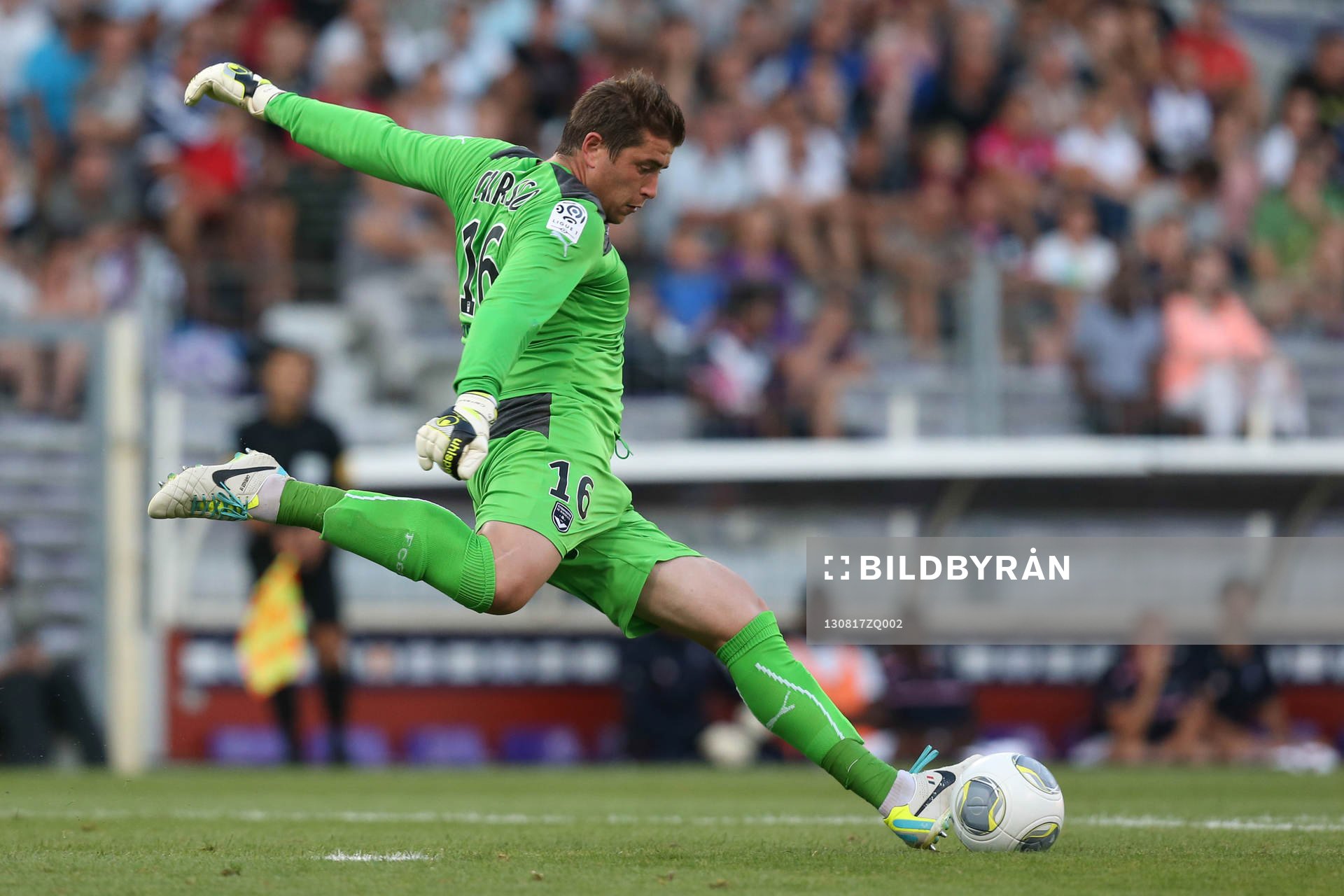  Fotboll, Franska ligan, Toulouse - Bordeaux: Cedric Carrasso - 17.08.2013 - Toulouse / Bordeaux - 2 eme journee de Ligue 1 -