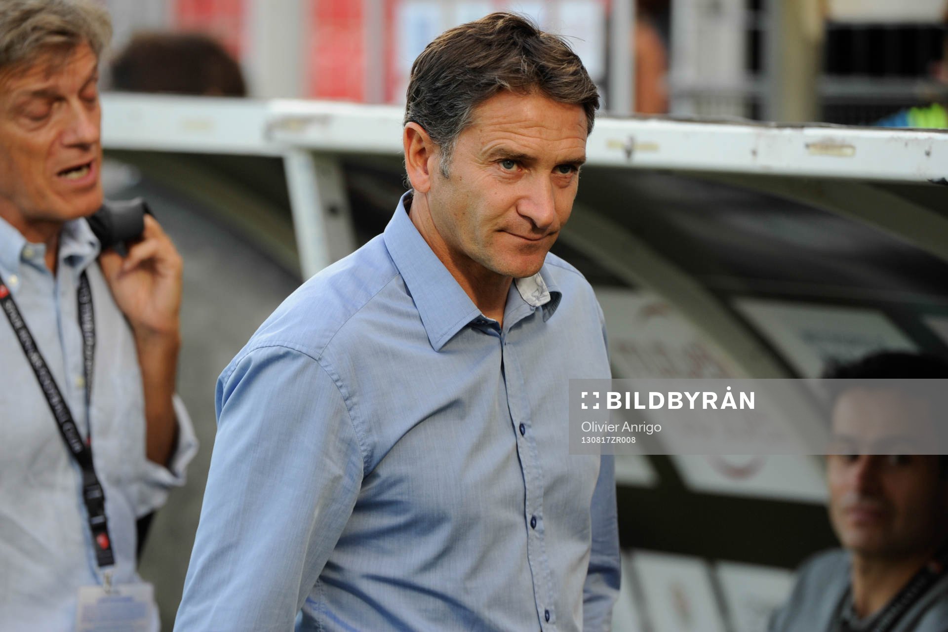  Fotboll, Franska ligan, Nice - Rennes: Philippe Montanier - 17.08.2013 - Nice / Rennes - 2 eme journee de Ligue 1 -