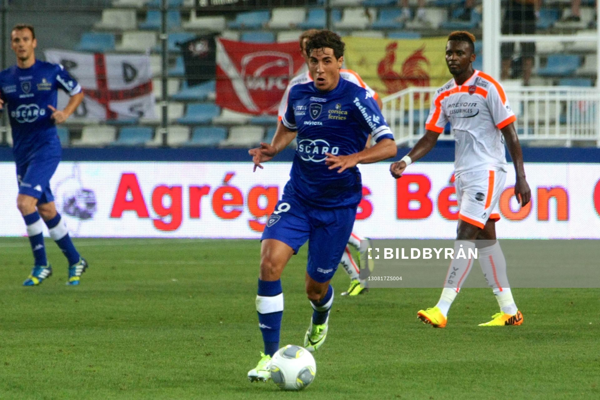  Fotboll, Franska ligan, Bastia - Valenciennes: Gianni BRUNO - 17.08.2013 - Bastia / Valenciennes - 2 eme journee de Ligue 1 -