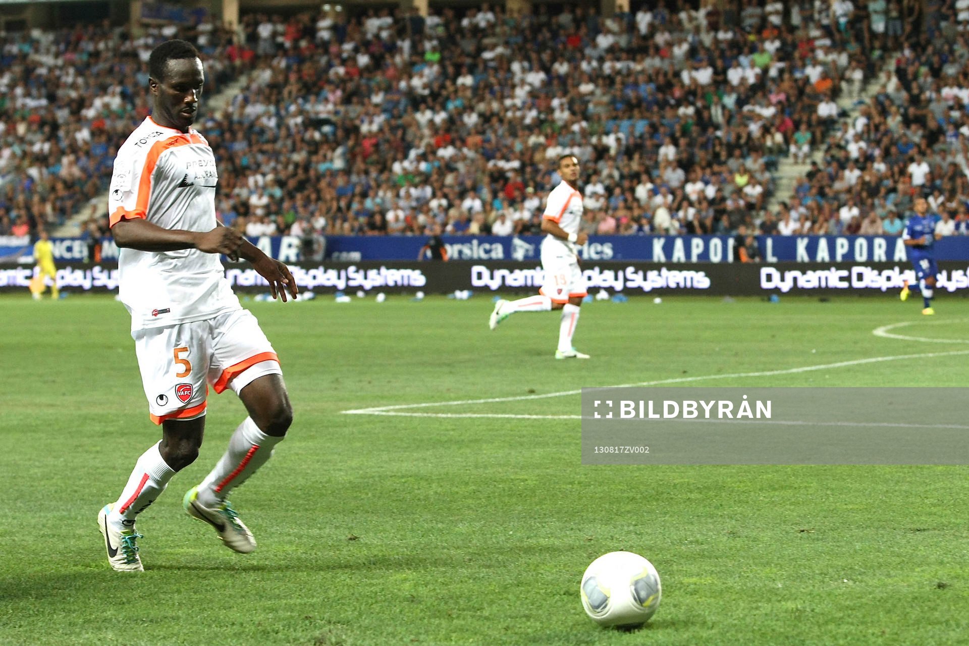 Benjamin ANGOUA - 17.08.2013 - Bastia / Valenciennes - 2