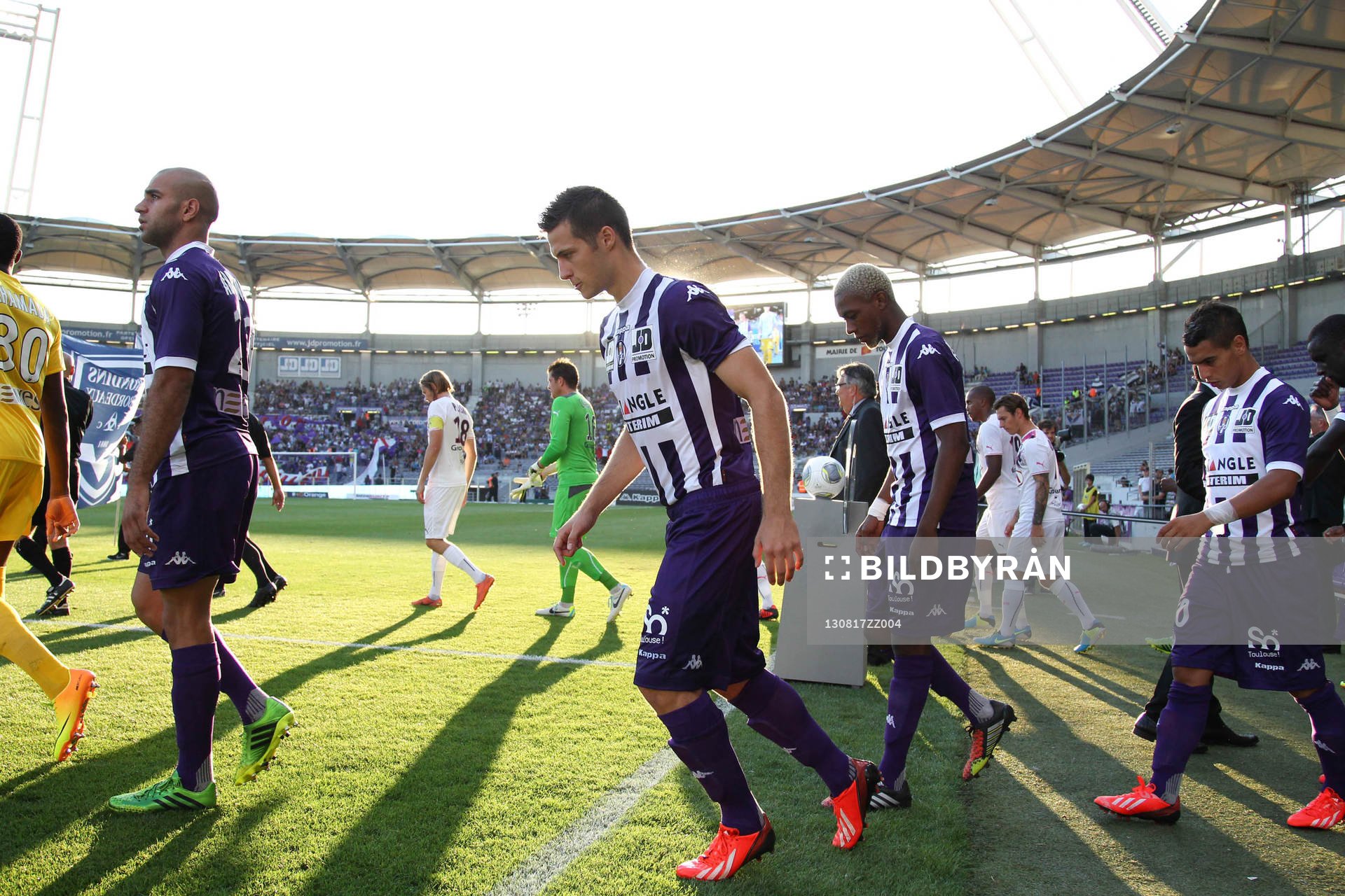  Fotboll, Franska ligan, Toulouse - Bordeaux: Uros Spajic - 17.08.2013 - Toulouse / Bordeaux - 2 eme journee de Ligue 1 -