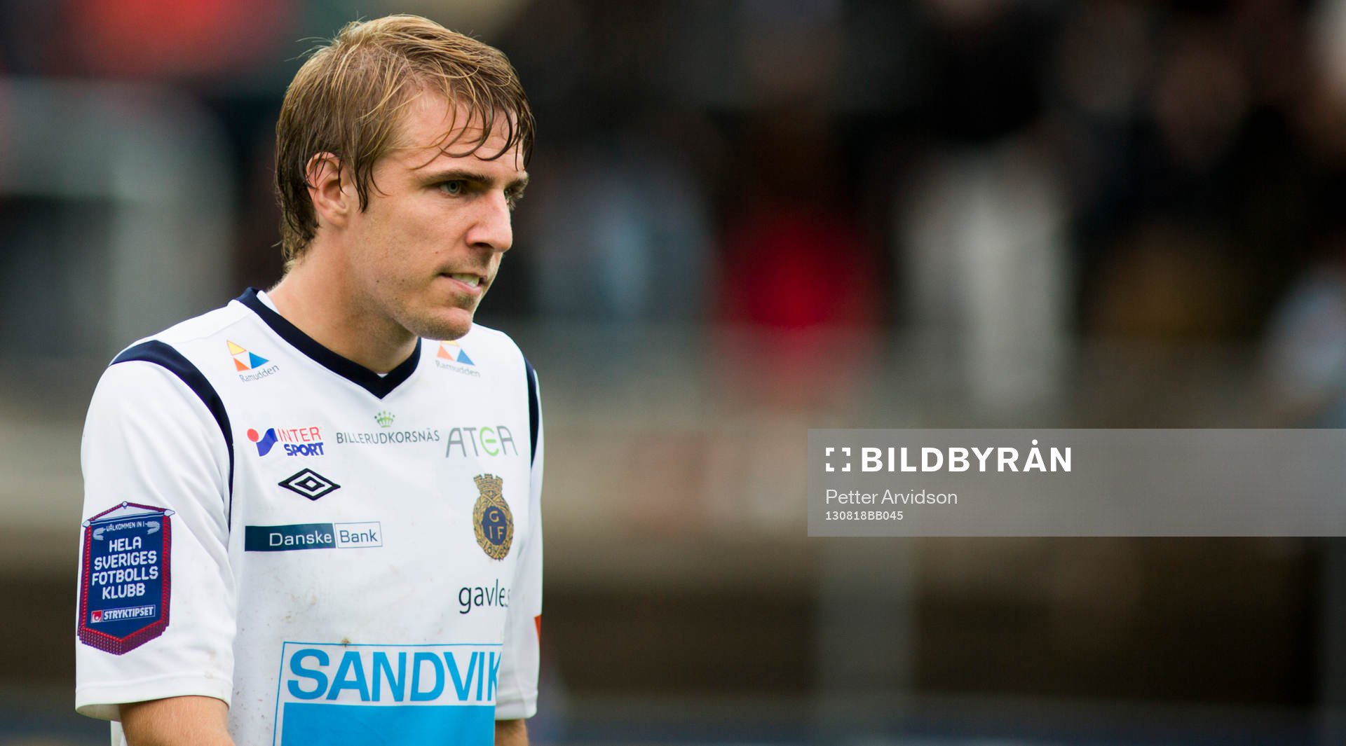 Gefles 1-0 skytt Johan Oremo