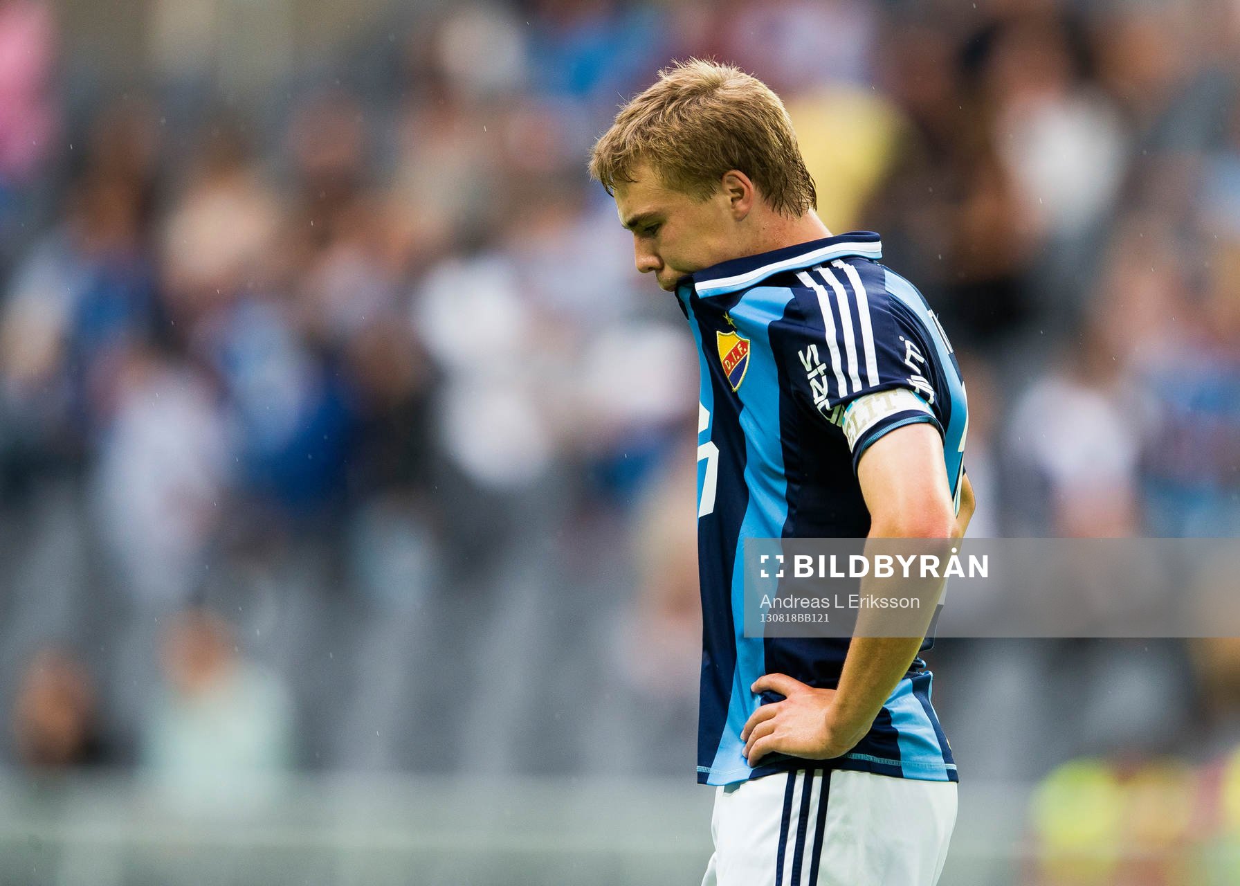 Djurgårdens Simon Tibbling deppar