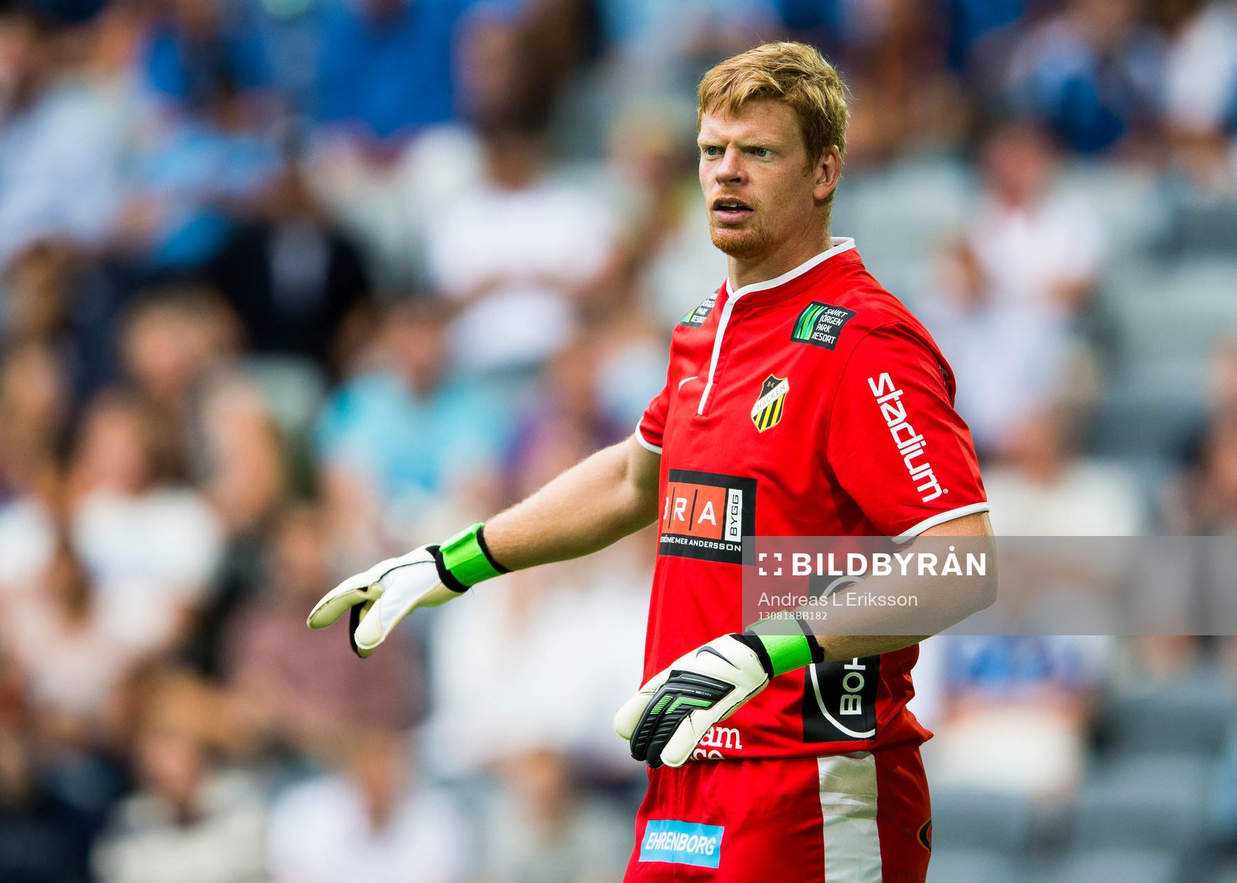 Häckens målvakt Christoffer Källqvist
