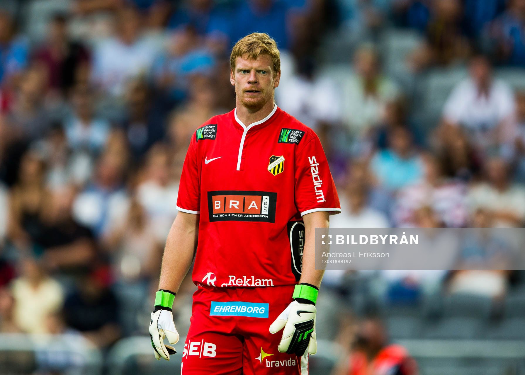 Häckens målvakt Christoffer Källqvist