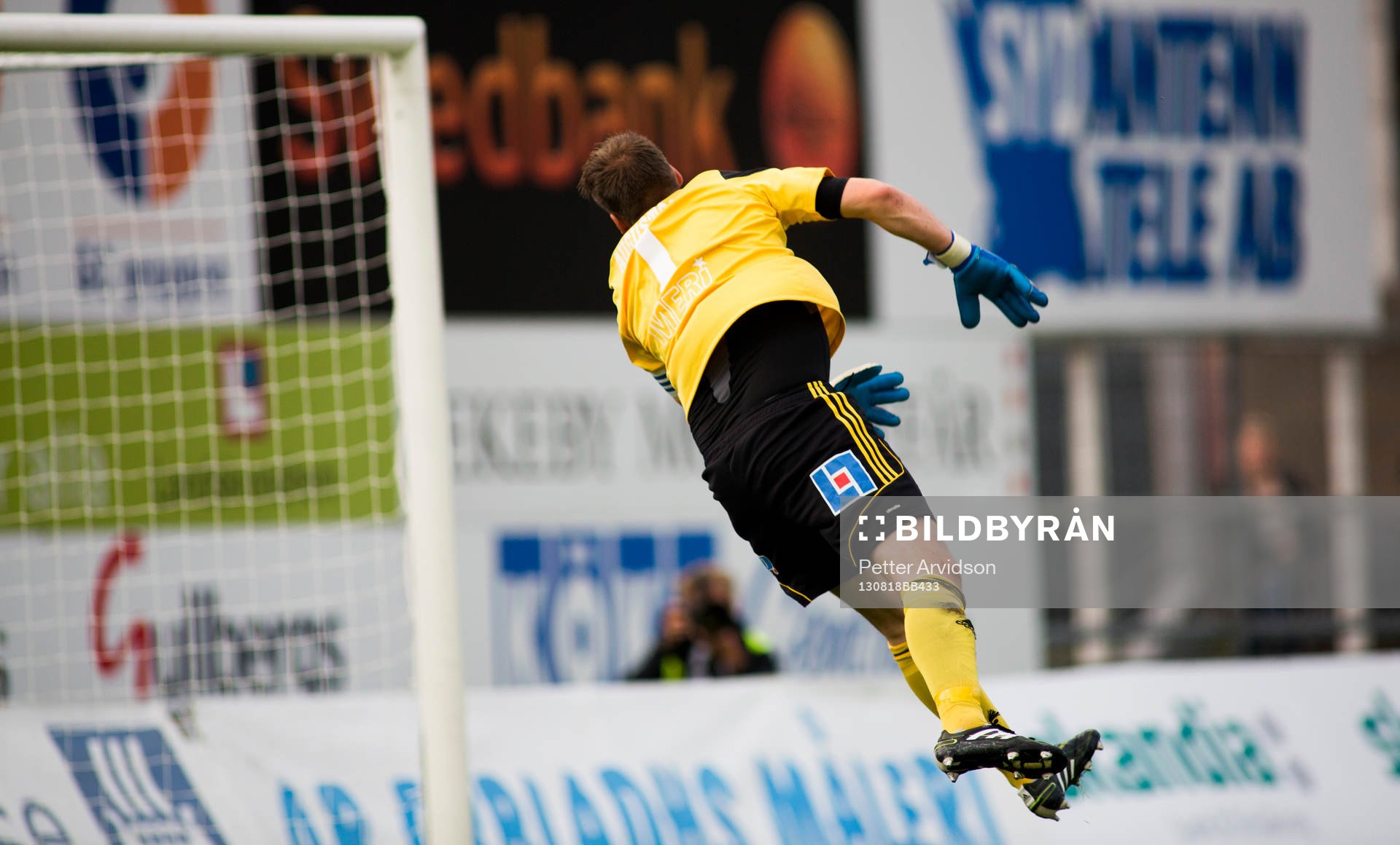 Landskronas Alexander Nilsson (ej i bild) gör 2-0 bakom